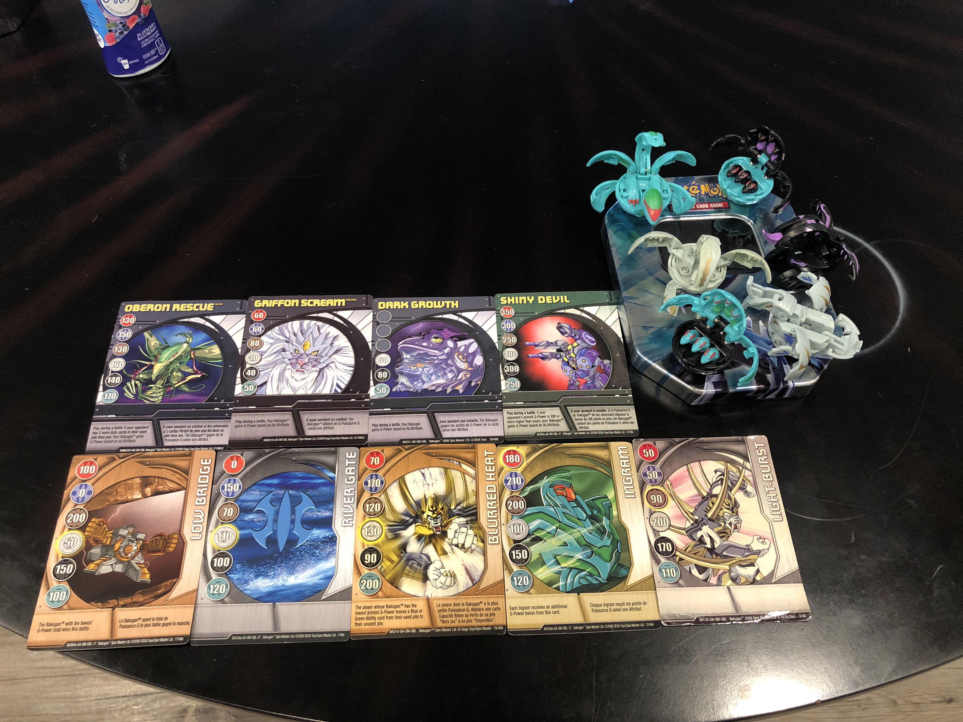 Can someone please help me identify these bakugan and the rarity of them/the cards? Bakugan