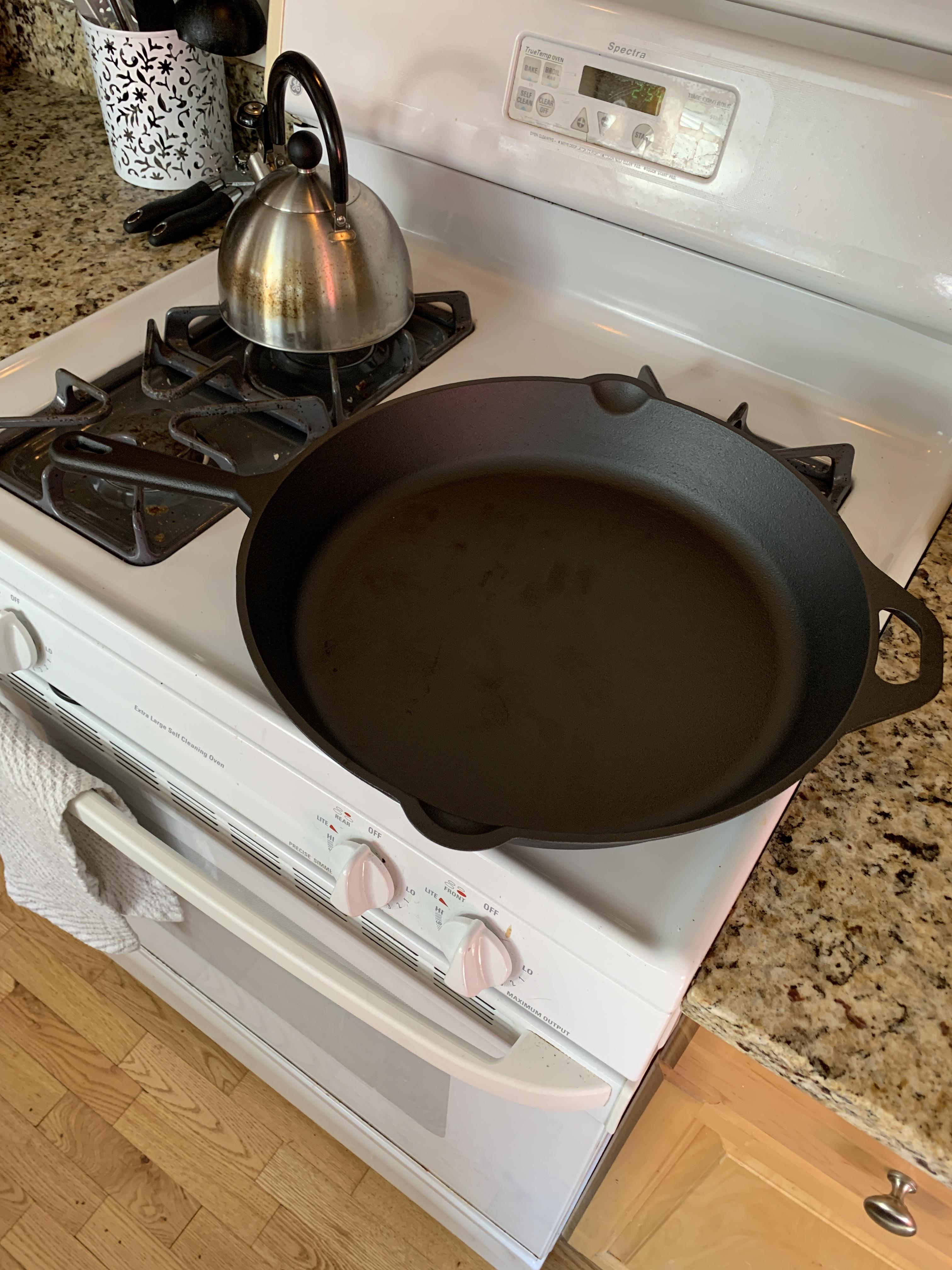 The skillet I ordered is much bigger than anticipated. Is it too big