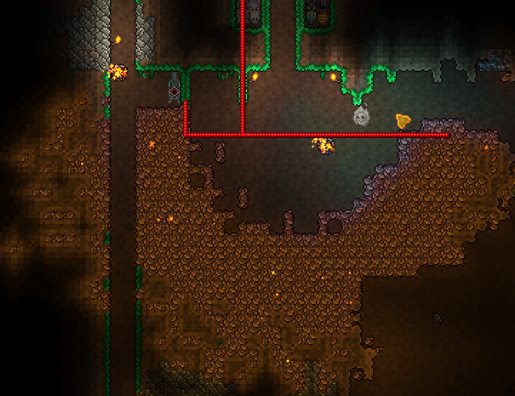 Meteorite landed right in the middle of my mob farm, cleanly destroying