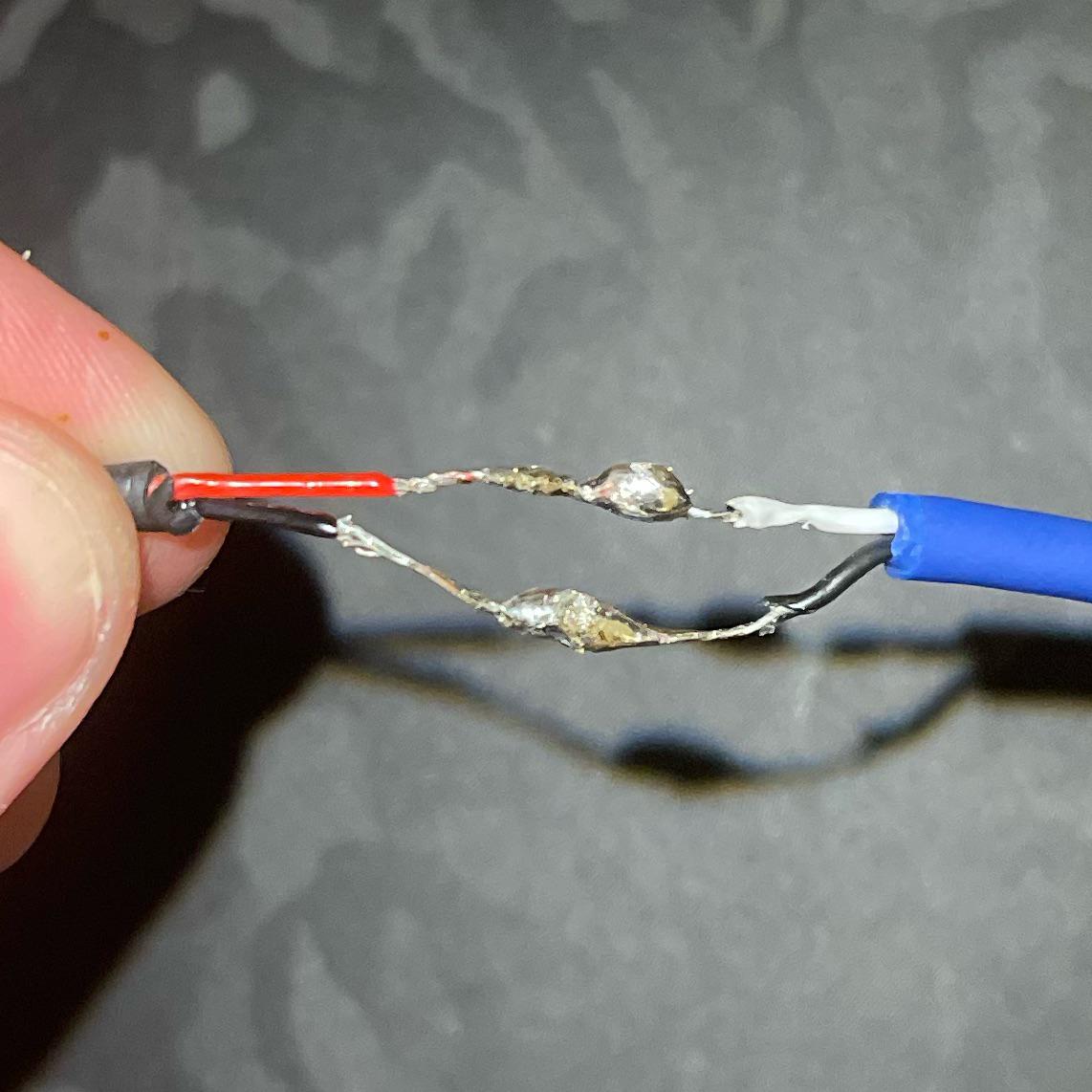 Soldering Wires Together