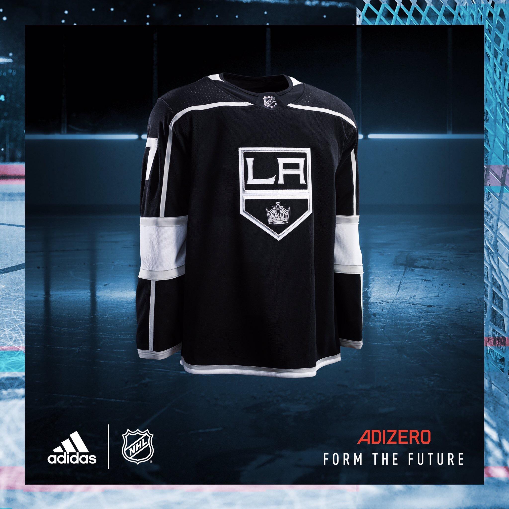 Here's the new Adidas jersey for the Kings r/losangeleskings