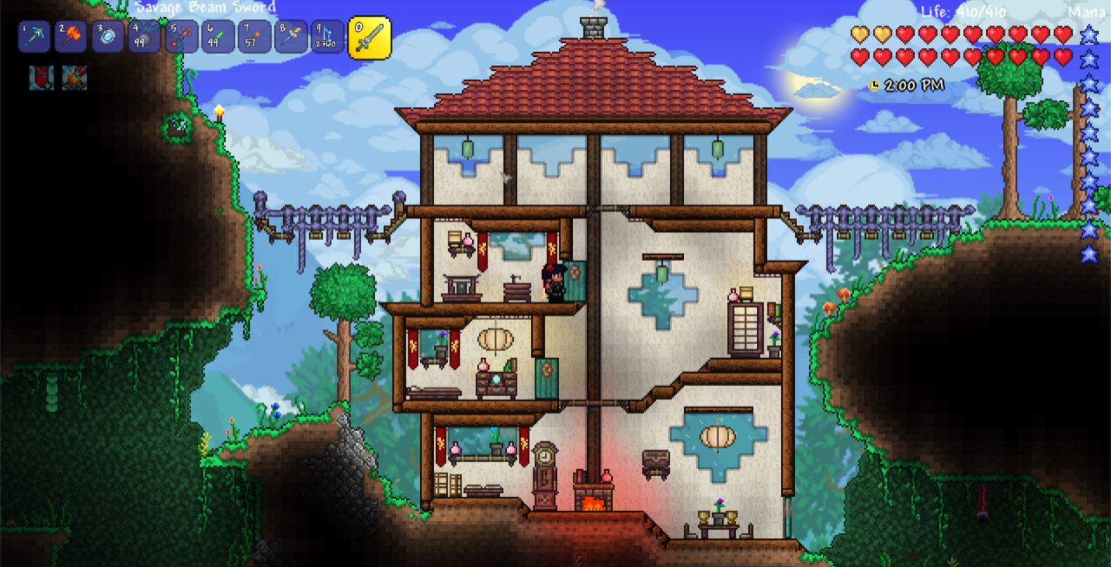 Dynasty house, critiques r/Terraria