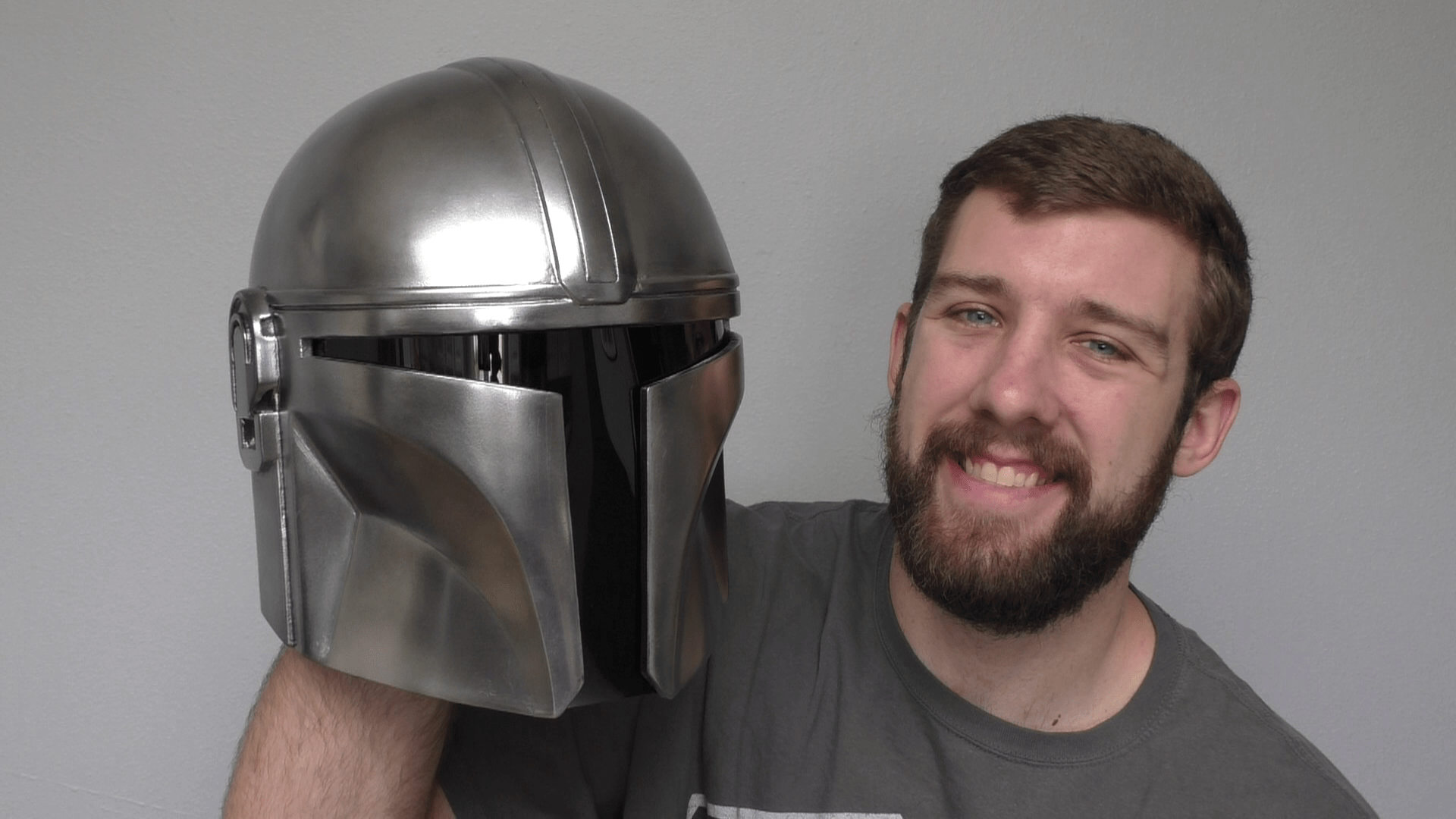 I finally finished my own Mando helmet! r/StarWars