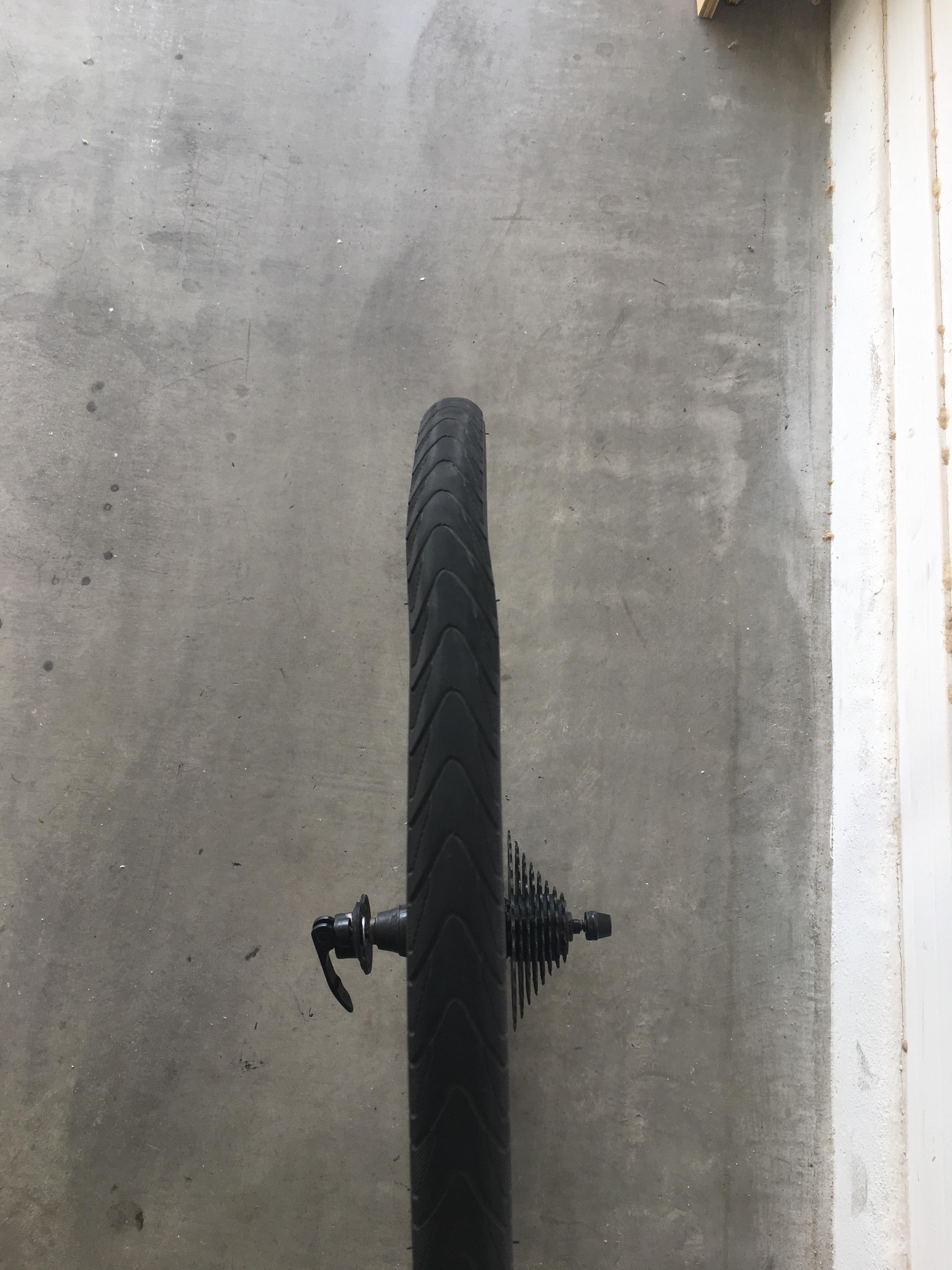 Bulge in tire? Wheel is true, but tire keeps inflating with this S