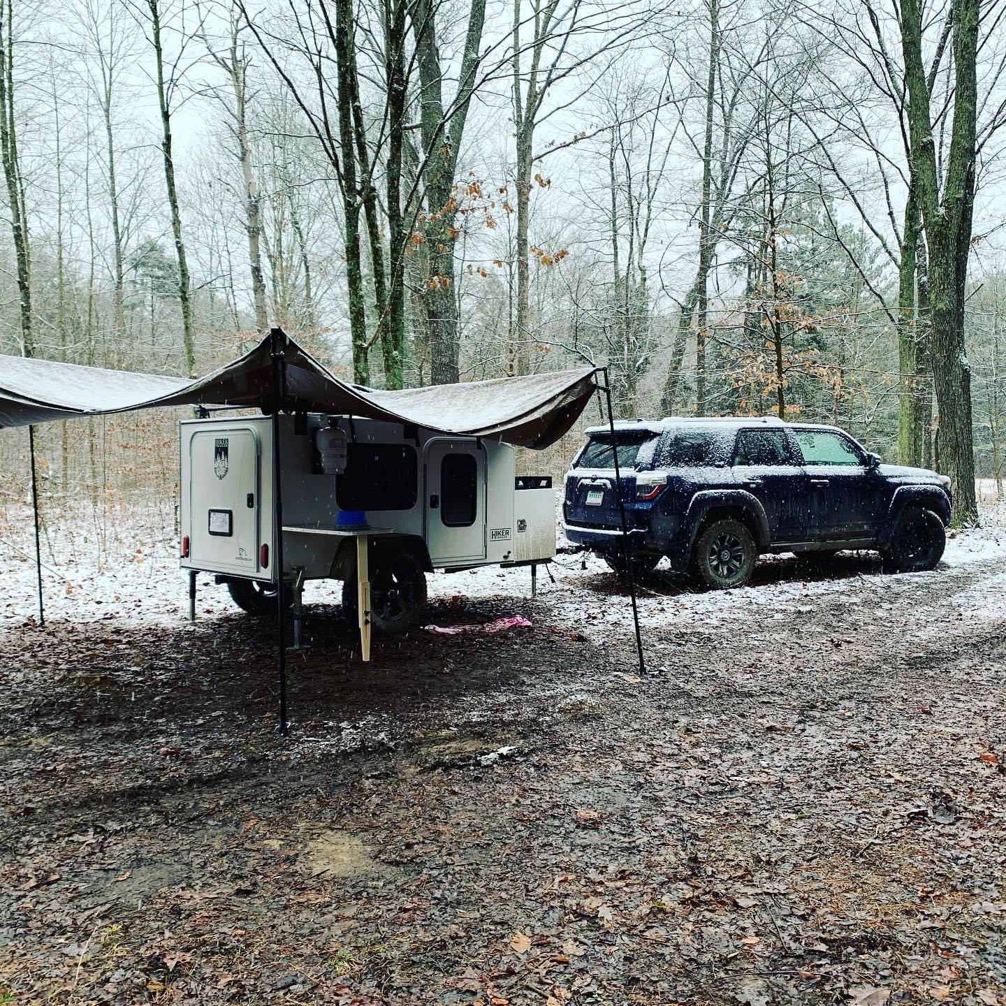 Spent the weekend camping in Hoosier National Forest r/4Runner