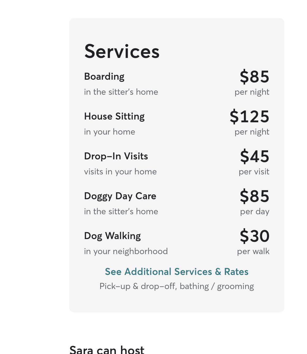 Sitters who offer both boarding & housesitting—do you charge more for
