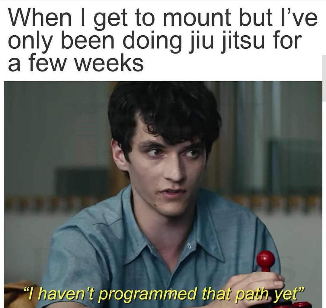 White belt problem bjj