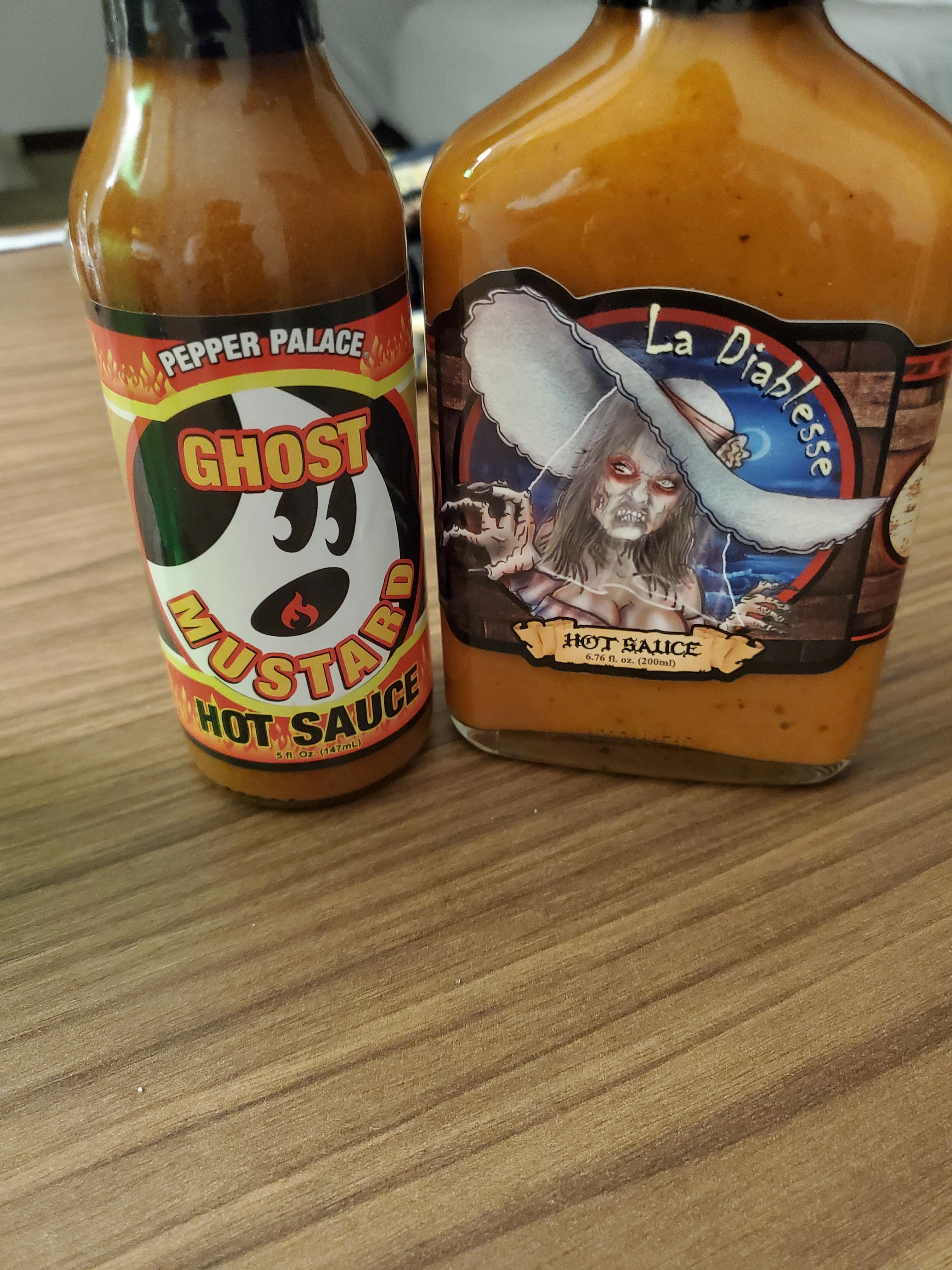 Today's haul from visiting The Pepper Palace in St. Augustine. r/hotsauce