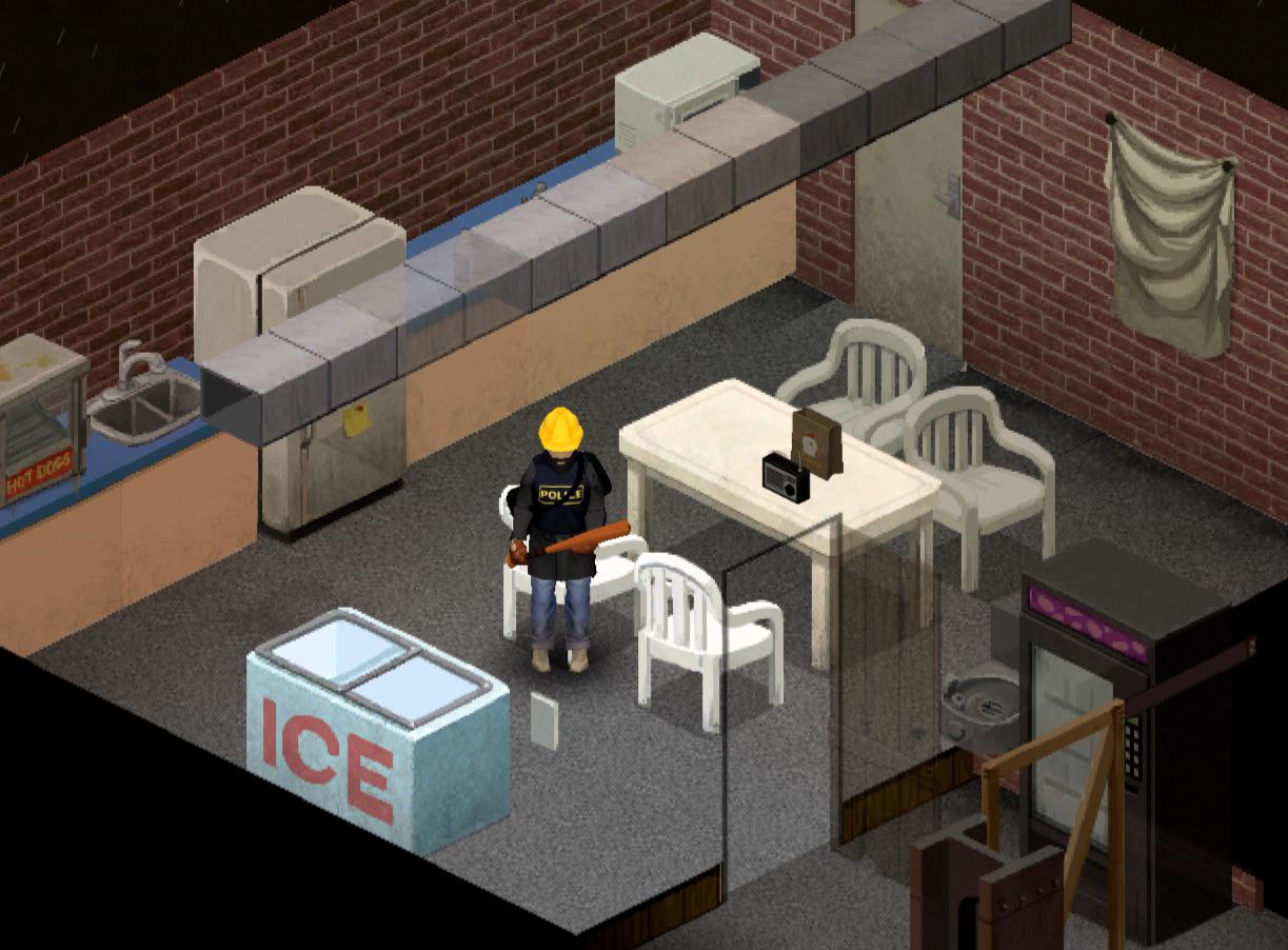 Is there a way to remove the air duct from the Muldraugh warehouse? r