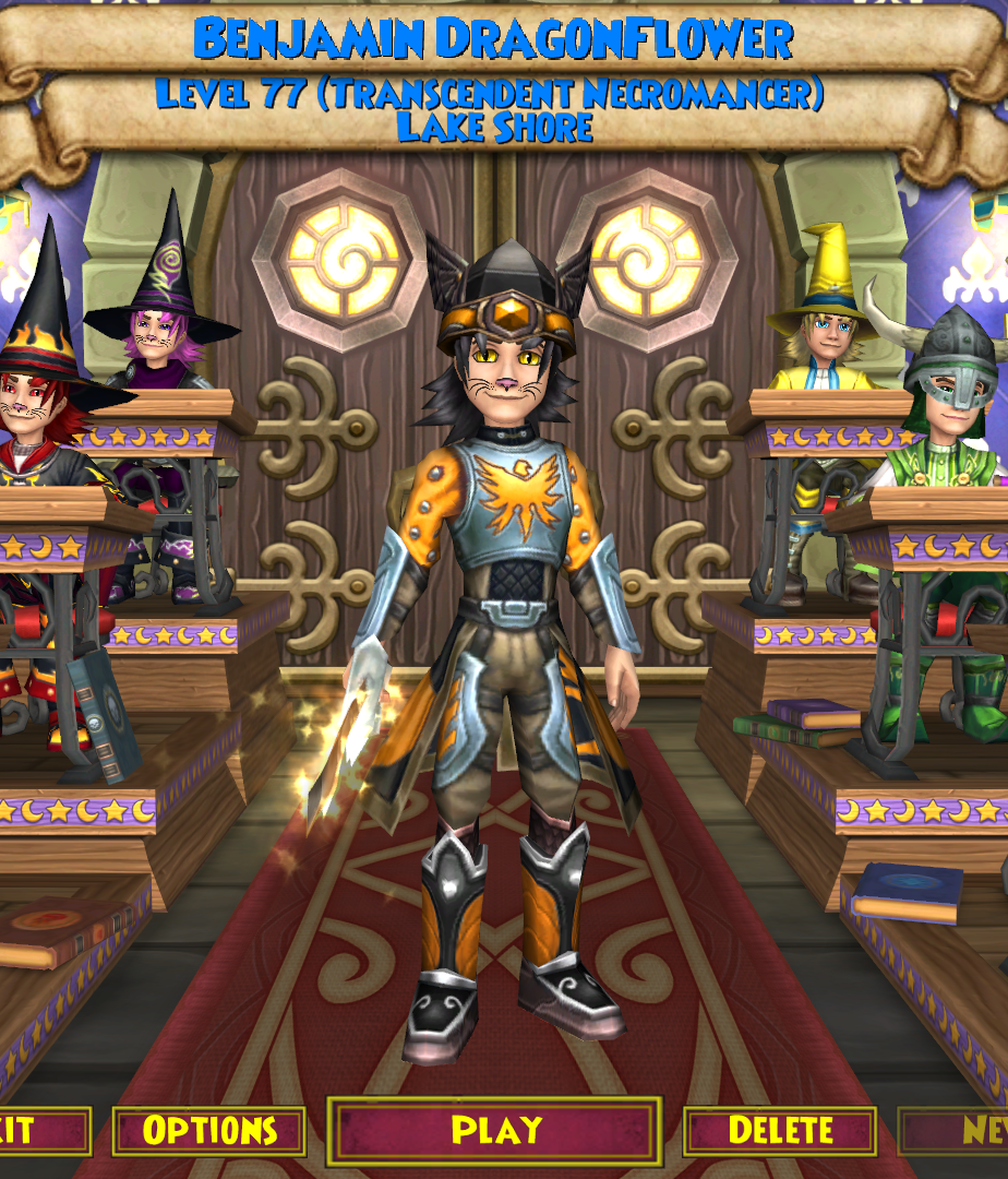 Rate my new death stitch. Wizard101