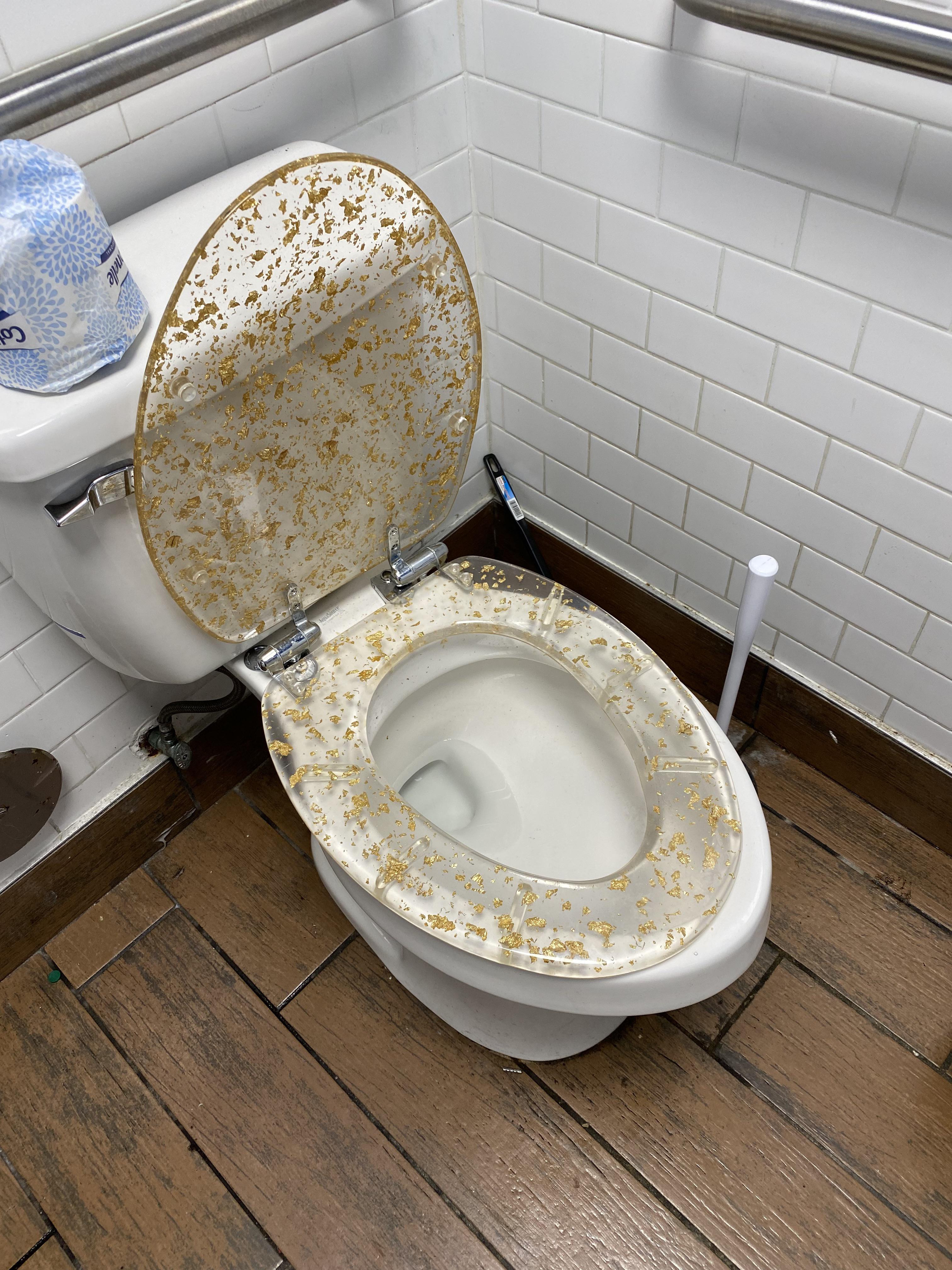 Thanks, I hate this toilet seat cover. It has to be one of the most