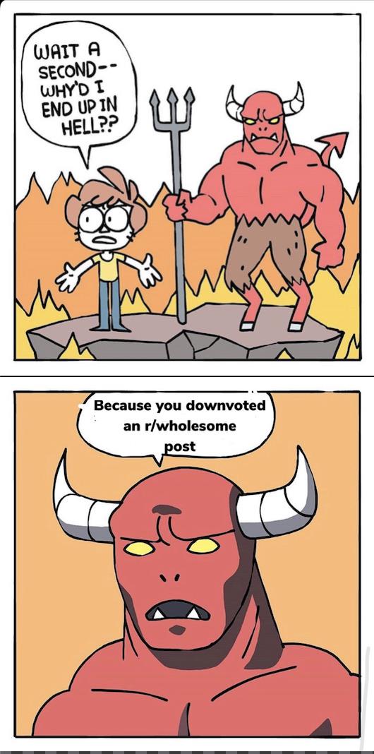 Even the devil doesn’t go that far r/memes