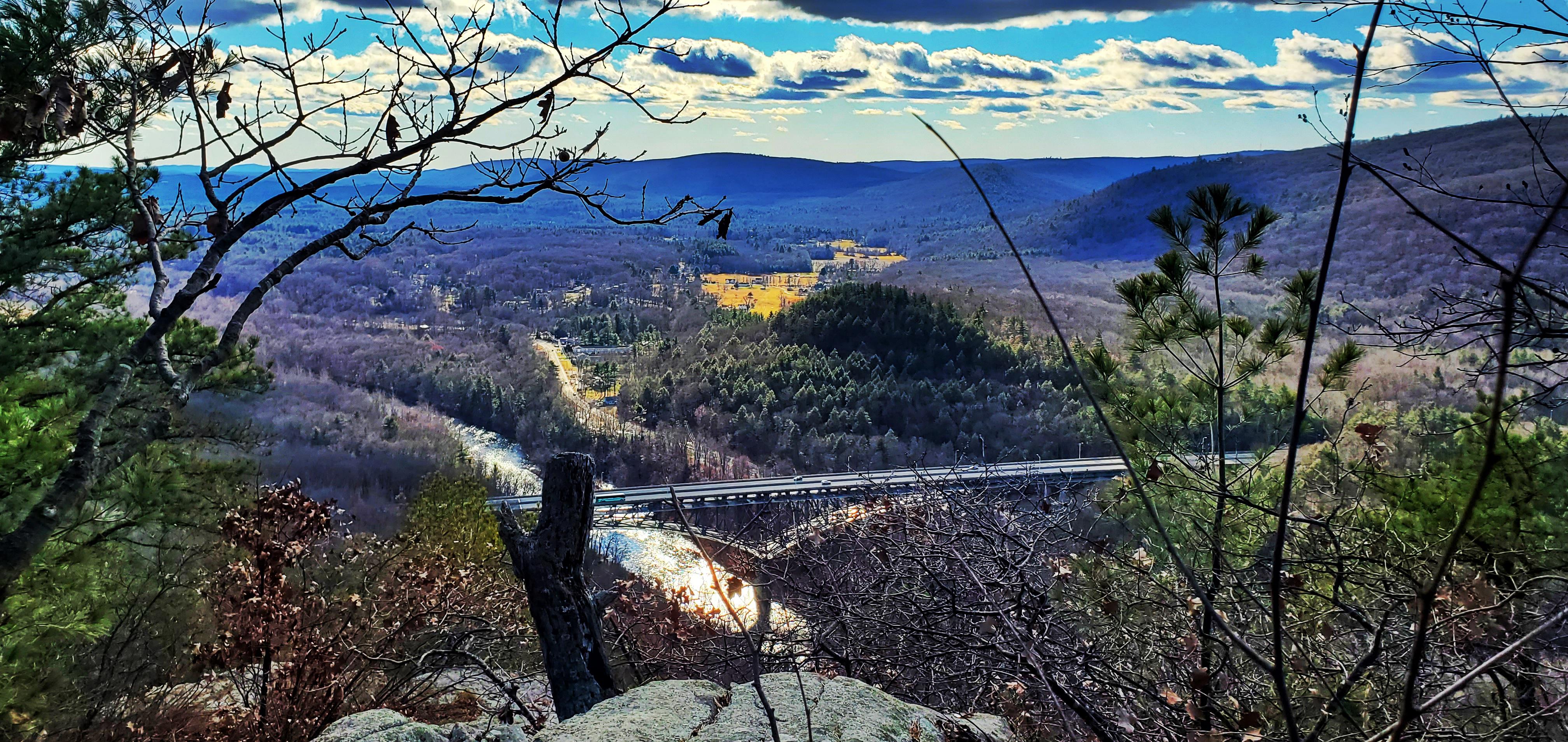Tekoa, Westfield overlooking the River and I90 r/NewEnglandPride