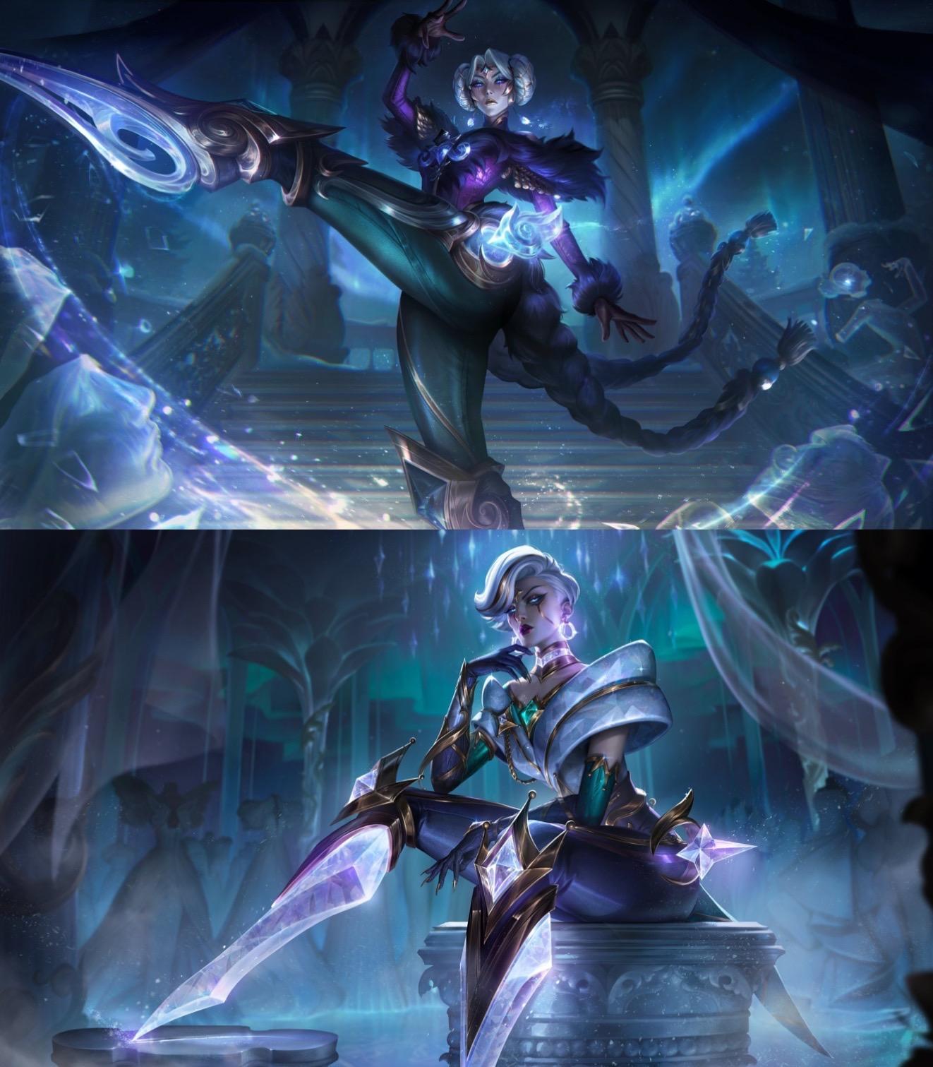 Winterblessed Camille & Prestige Splash Art ️ r/CamilleMains