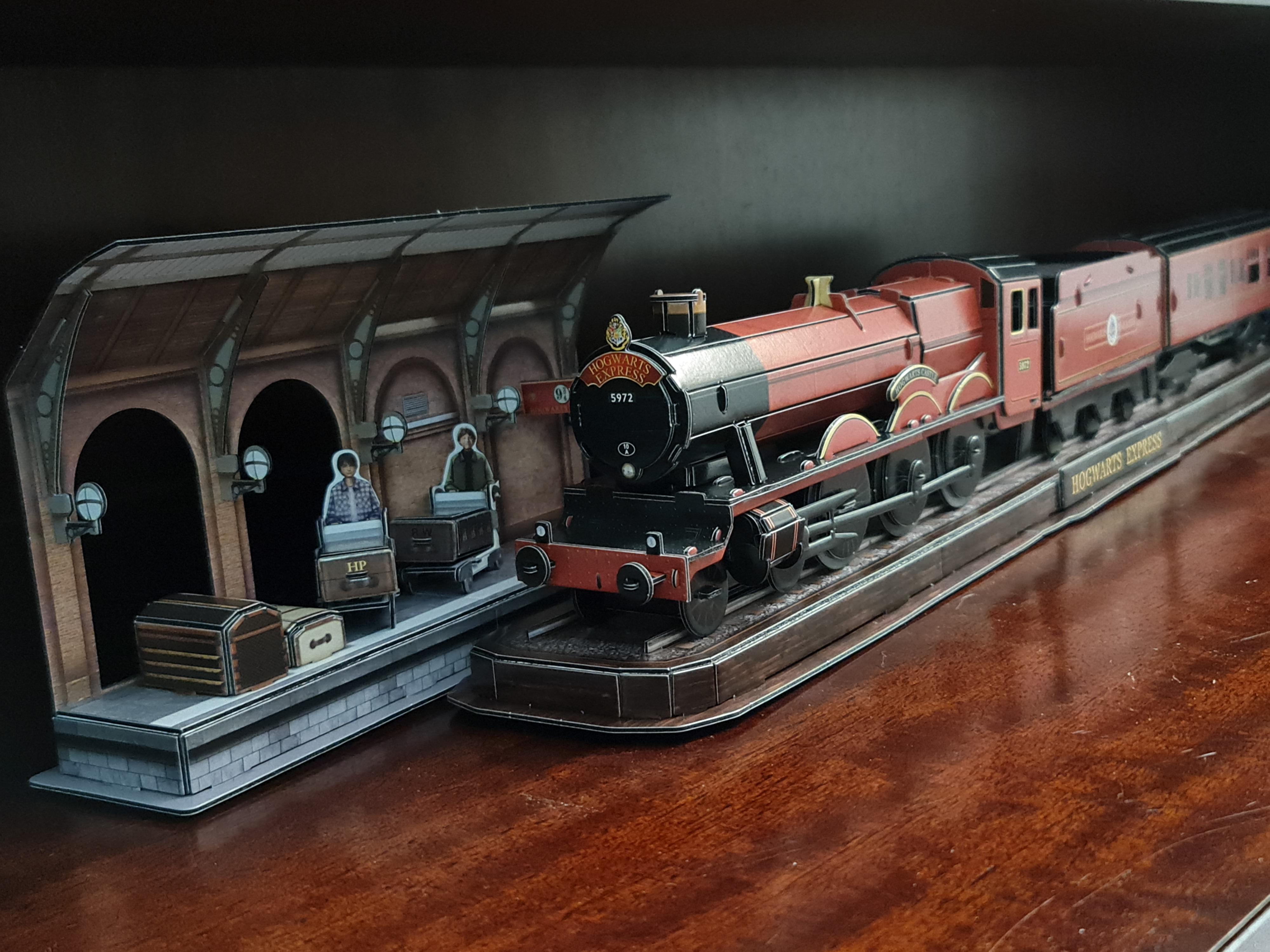 Just finished my Hogwarts Express 3D puzzle! highly r