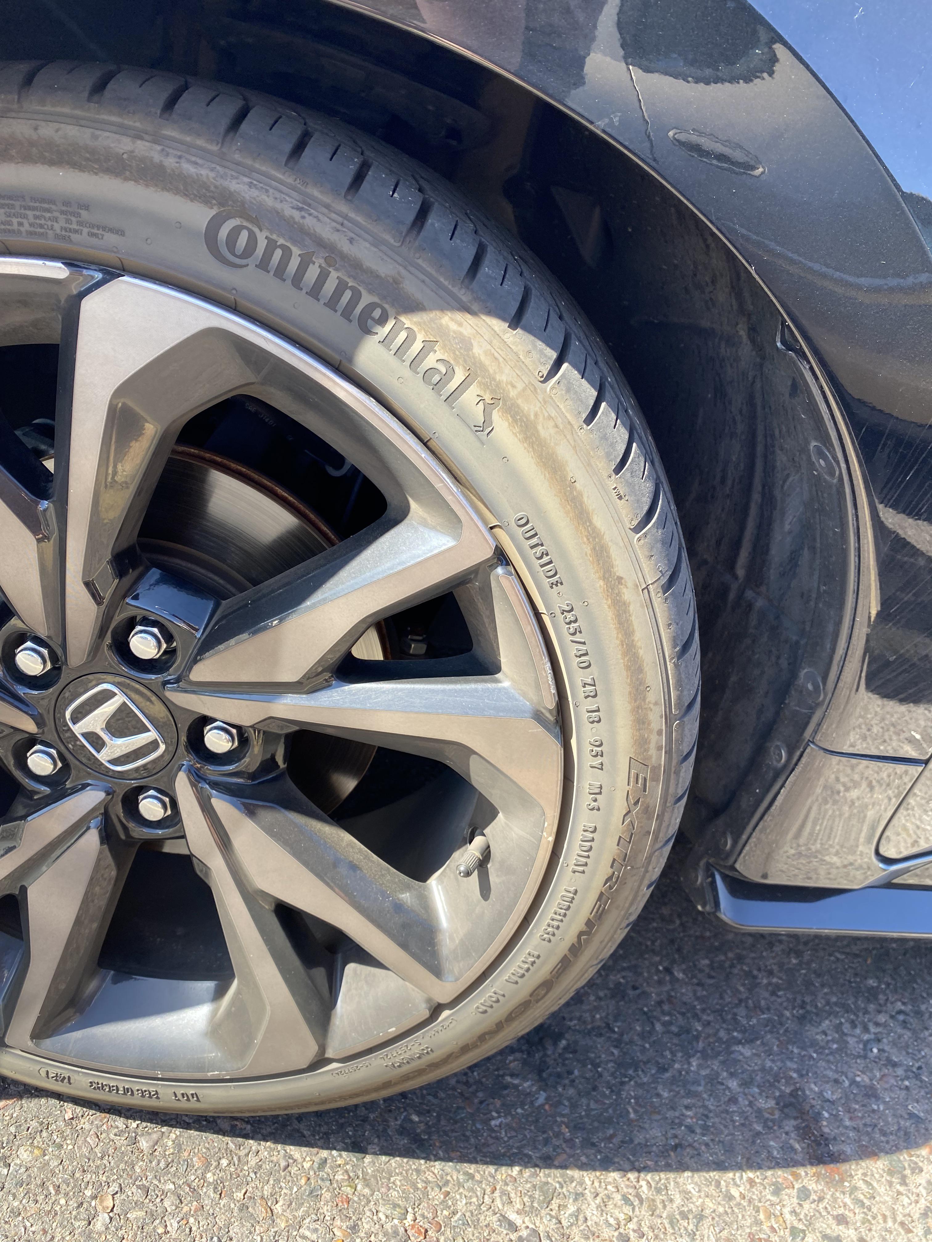 My new tires (DWS06*) I think have blooming? They look so bad.. Any