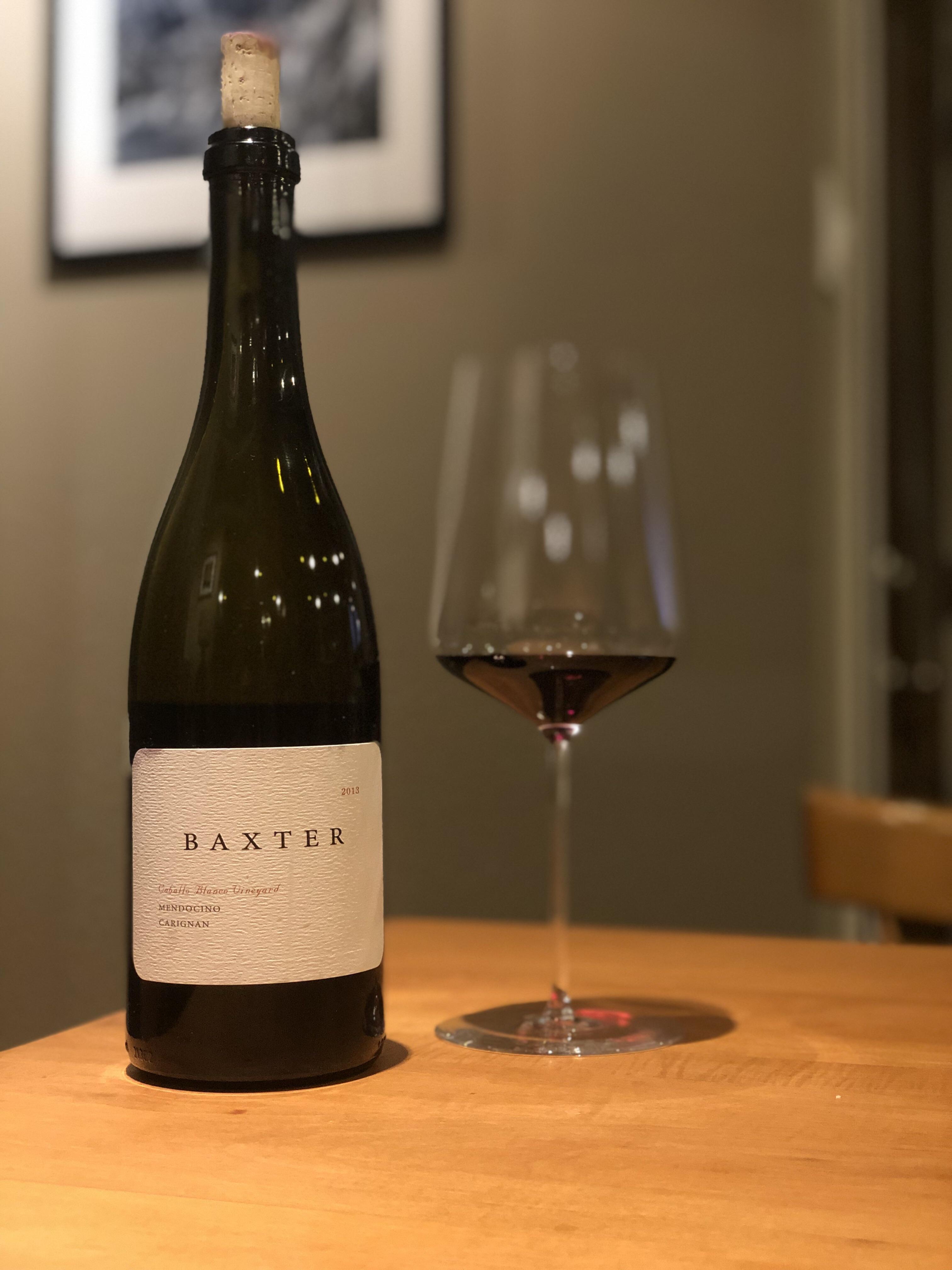 2013 Baxter Carignan, Mendocino County r/wine