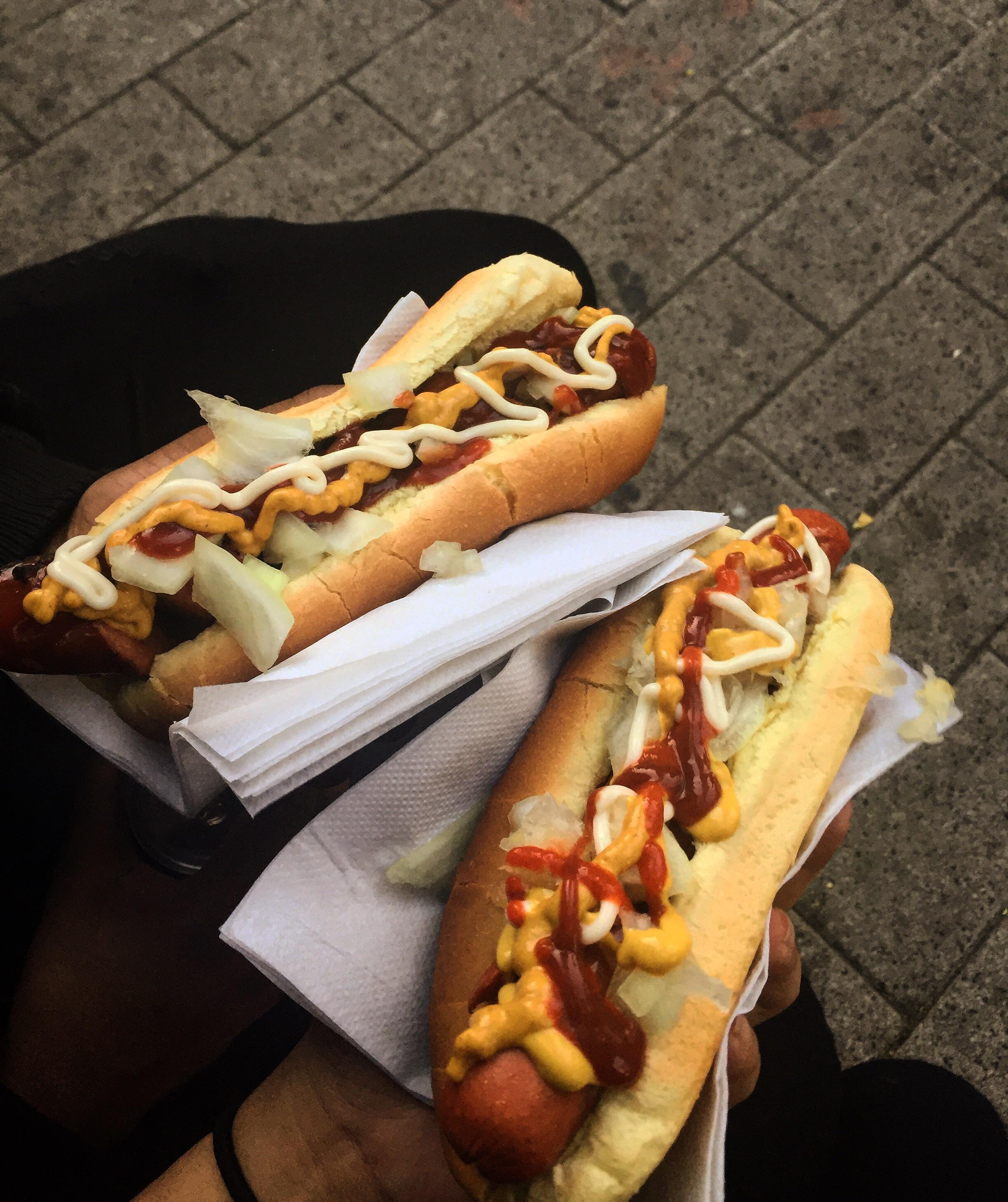 [i ate] Italian and beef Toronto street hot dogs r/food