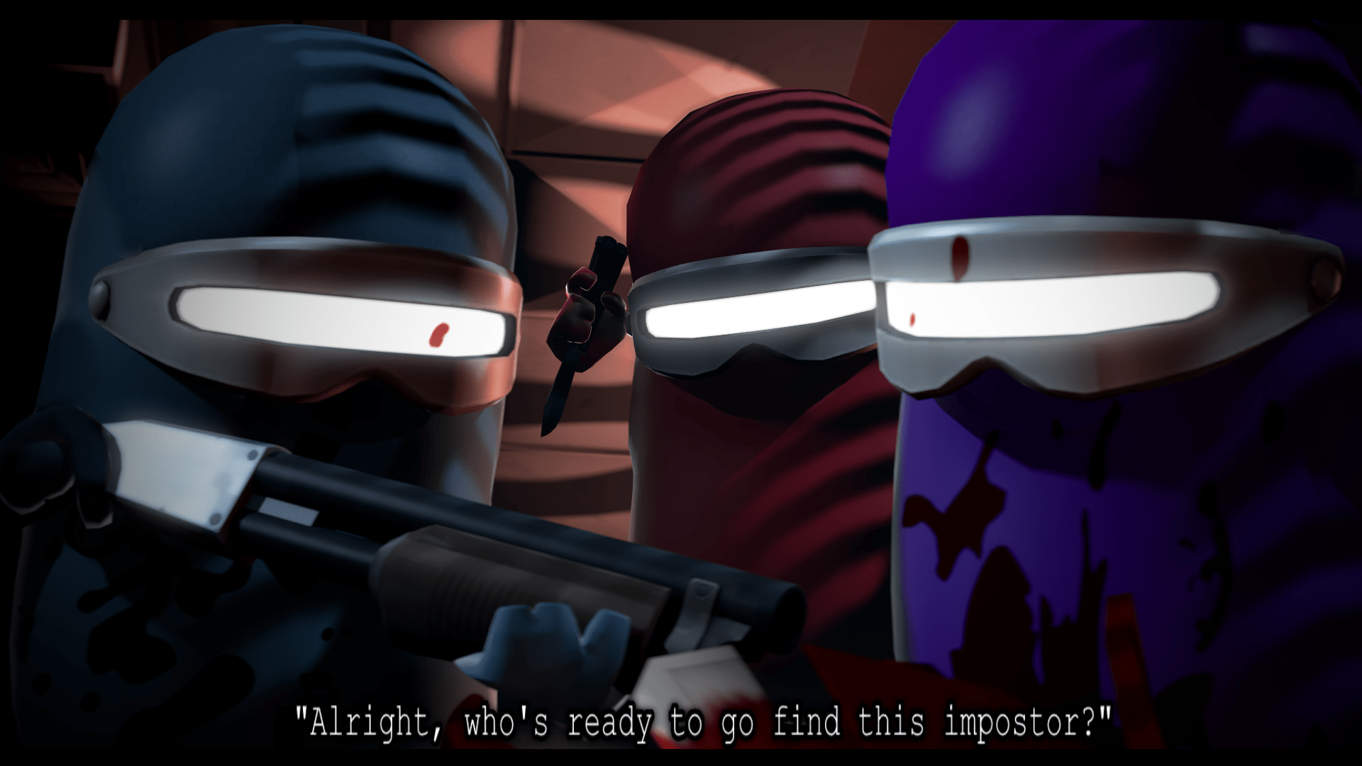 Been seeing a lot of people making Among Us X Meet the Spy memes