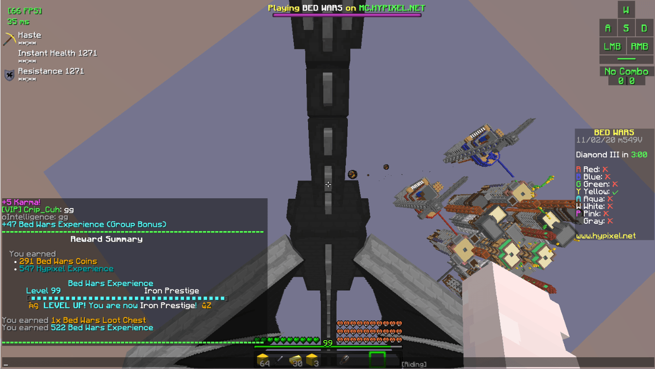 IRON PRESTIGE! r/hypixel