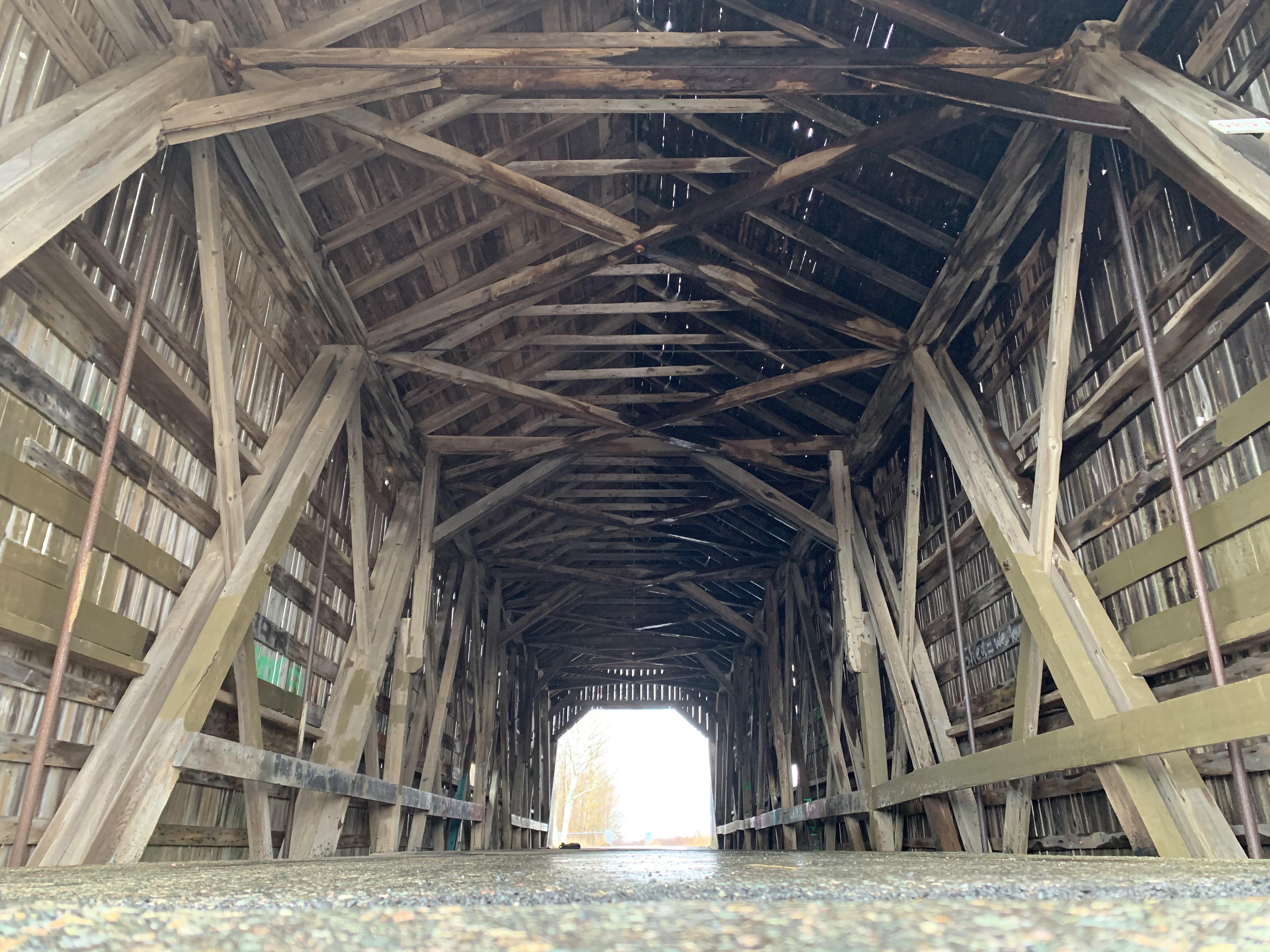 Sawmill Creek Covered Bridge, 1905, RiversideAlbert. r