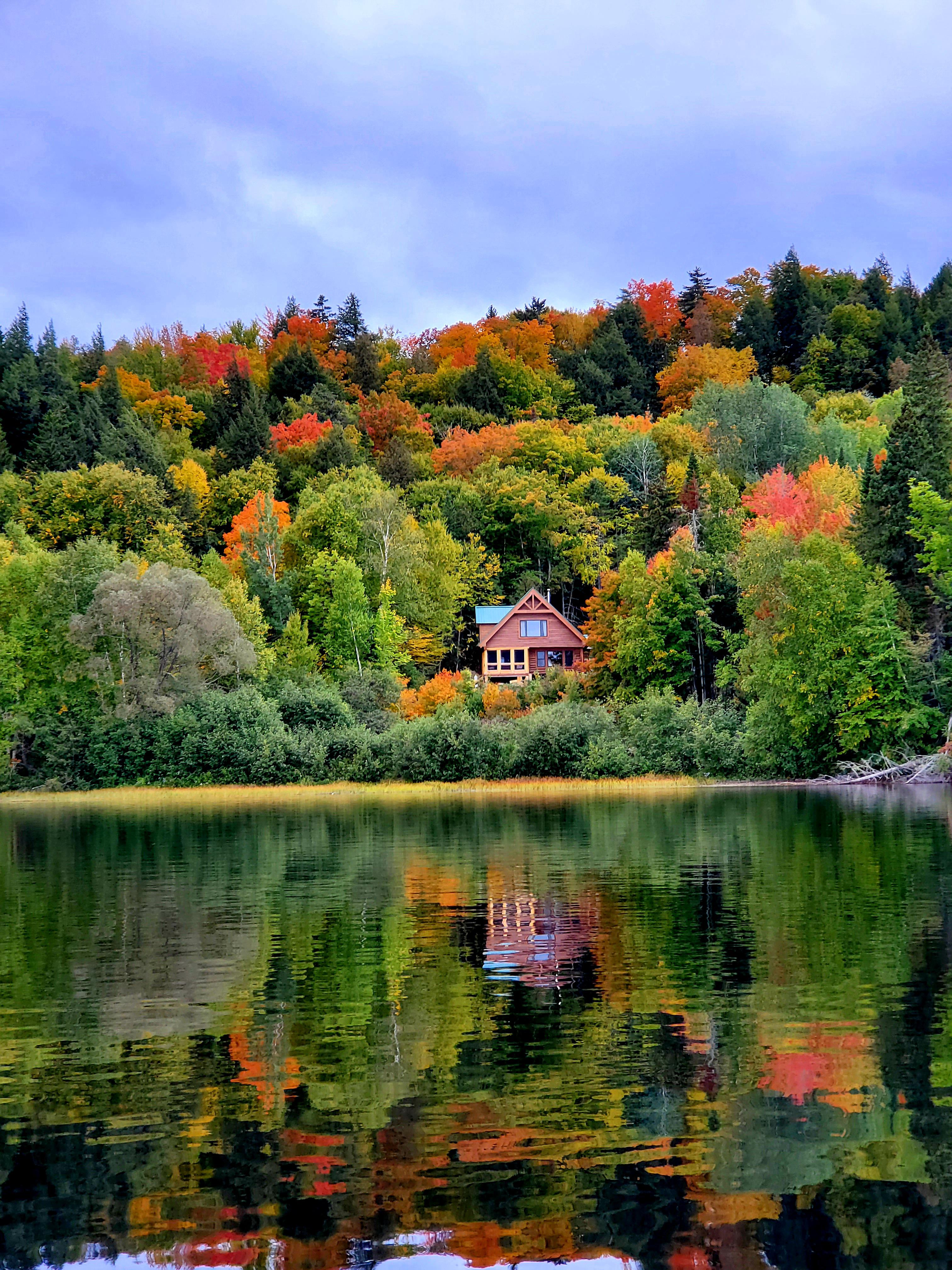 Jim Pond, Eustis, Maine r/Kayaking