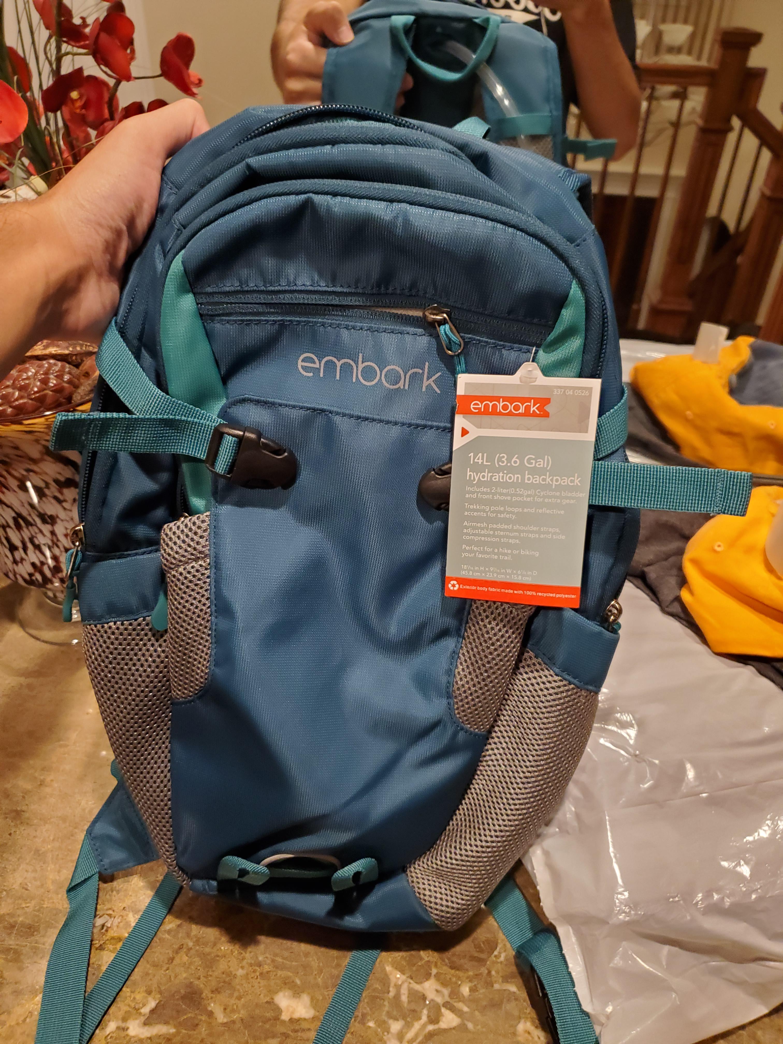 Am I getting into Lolla tomorrow with this hydration pack? I'm just