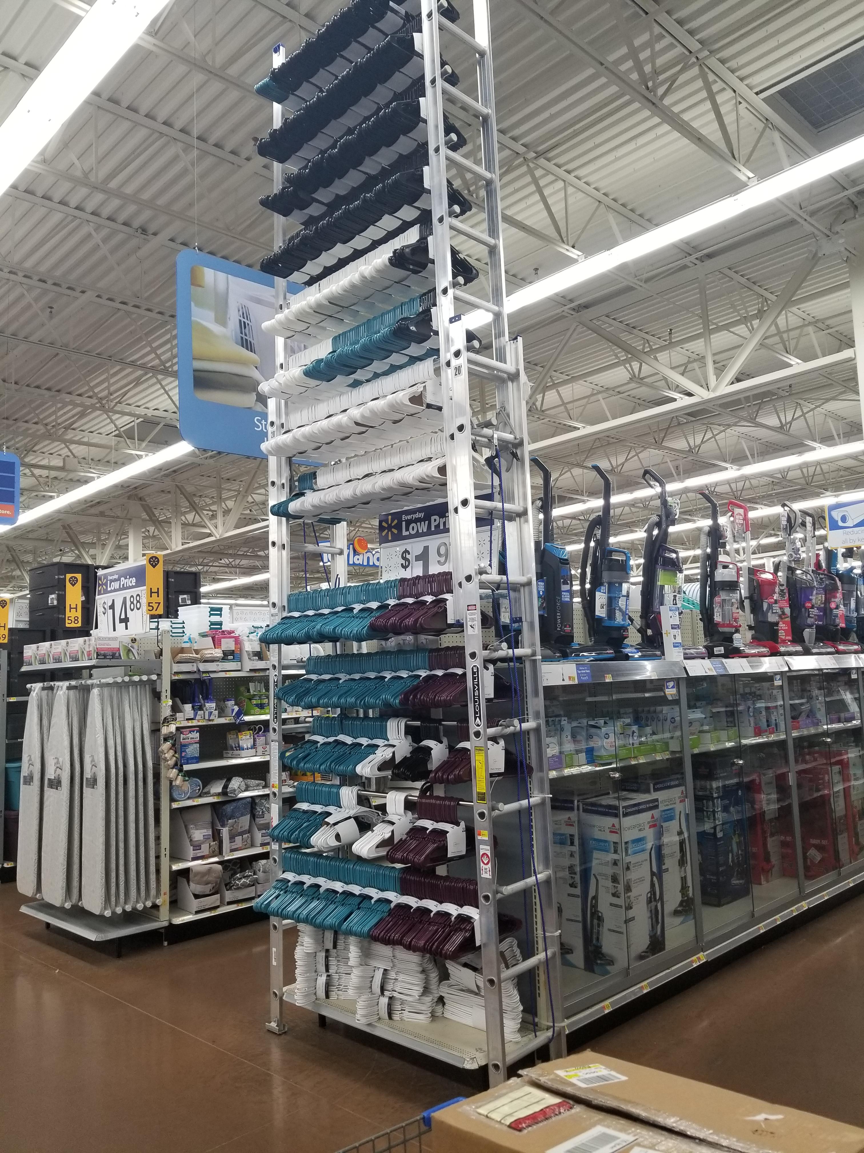 "Yeah, Its only held on by zip ties." r/walmart