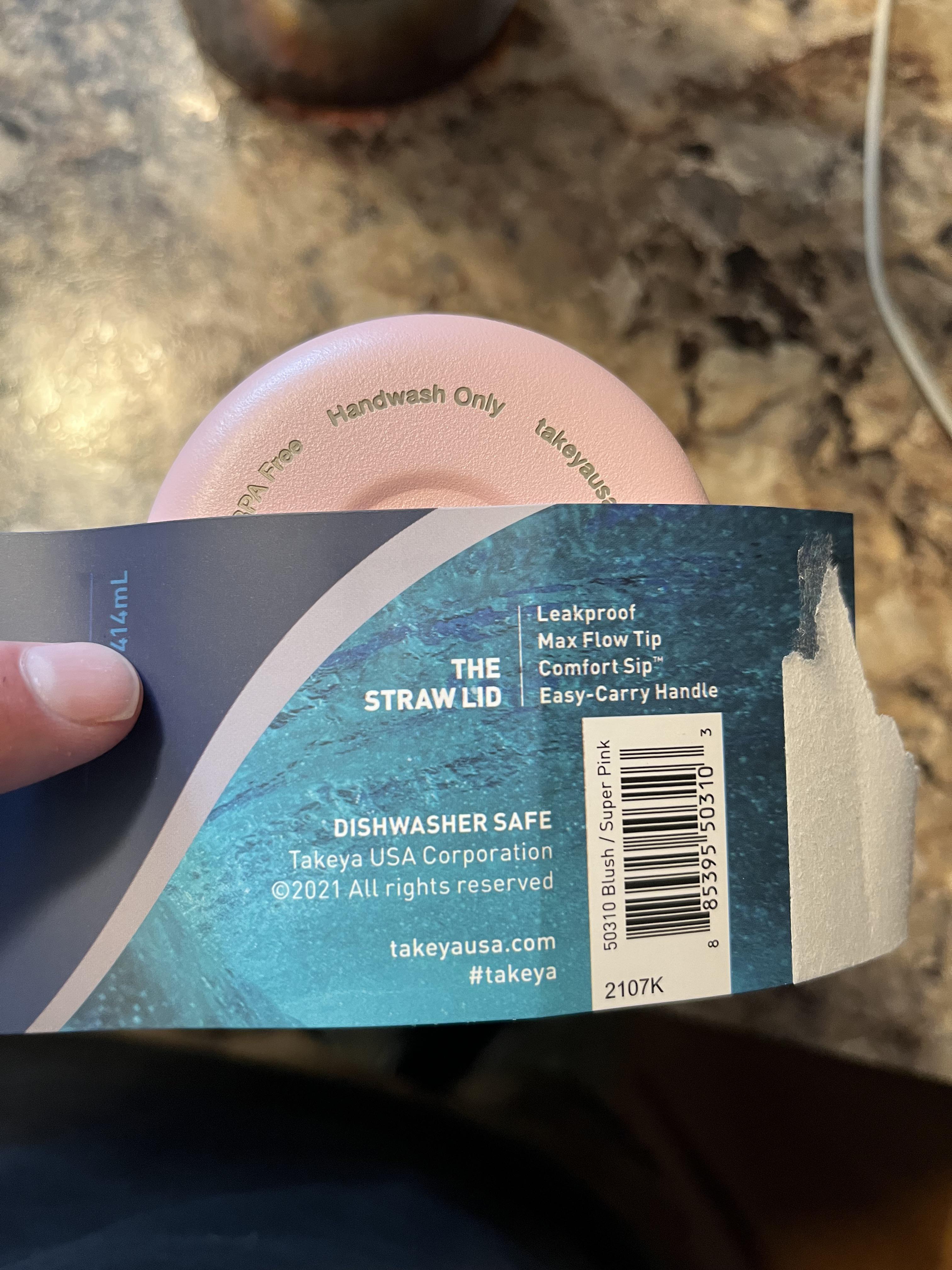 So Takeya, is it dishwasher safe or not? Could not see the writing on