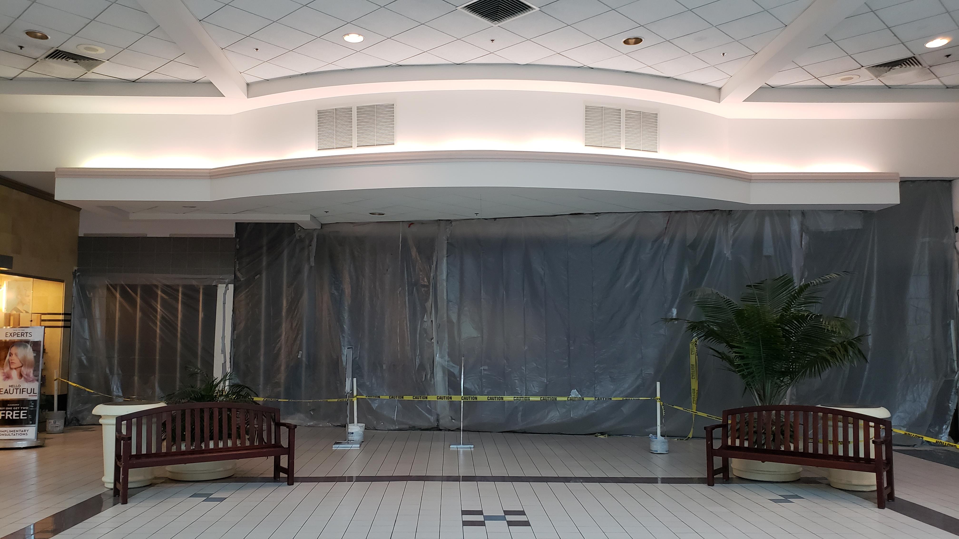 Fairlane Village Mall Dunham's Sports renovations. r/deadmalls