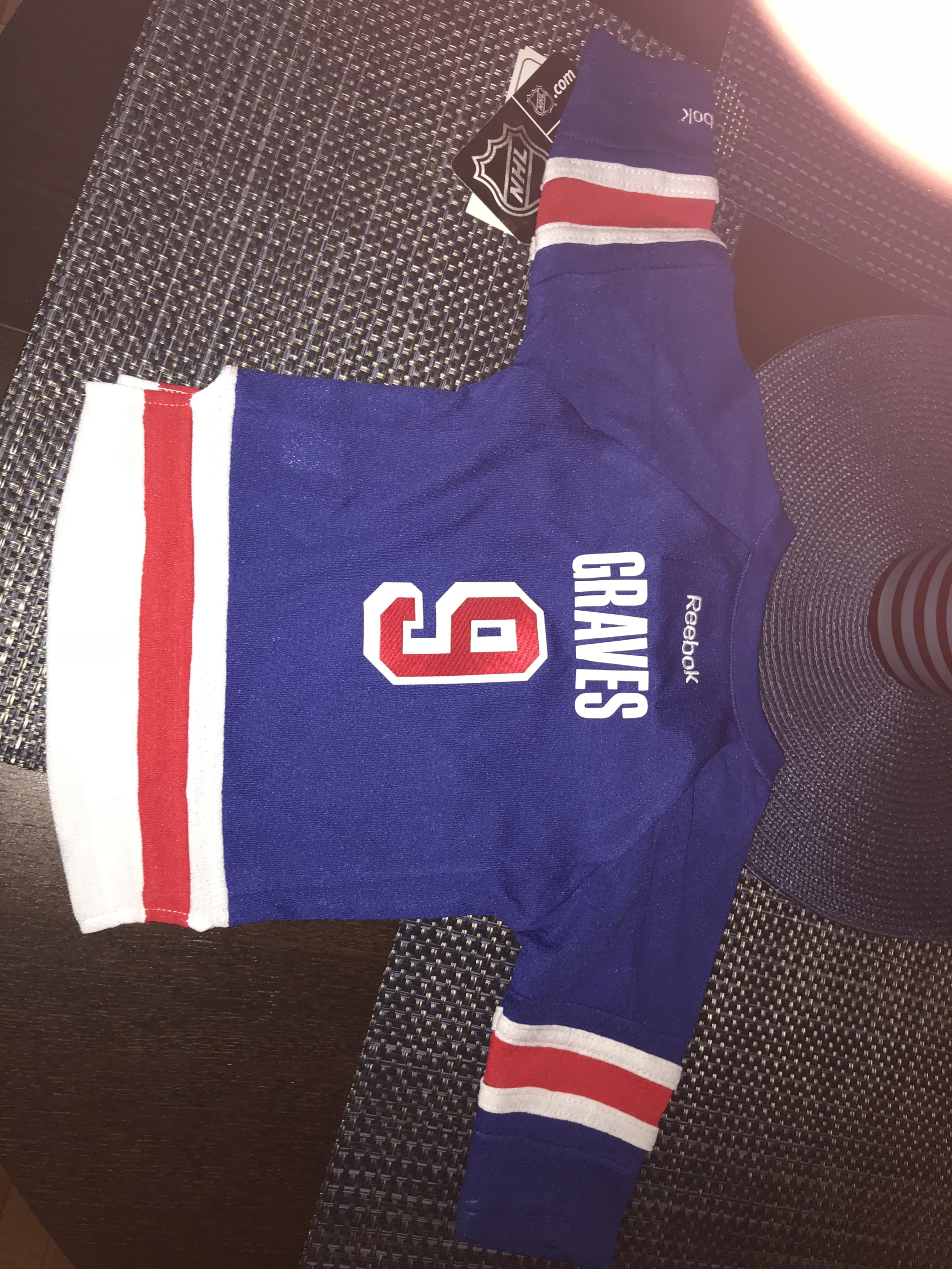 Baby’s First Rangers Jersey! r/rangers
