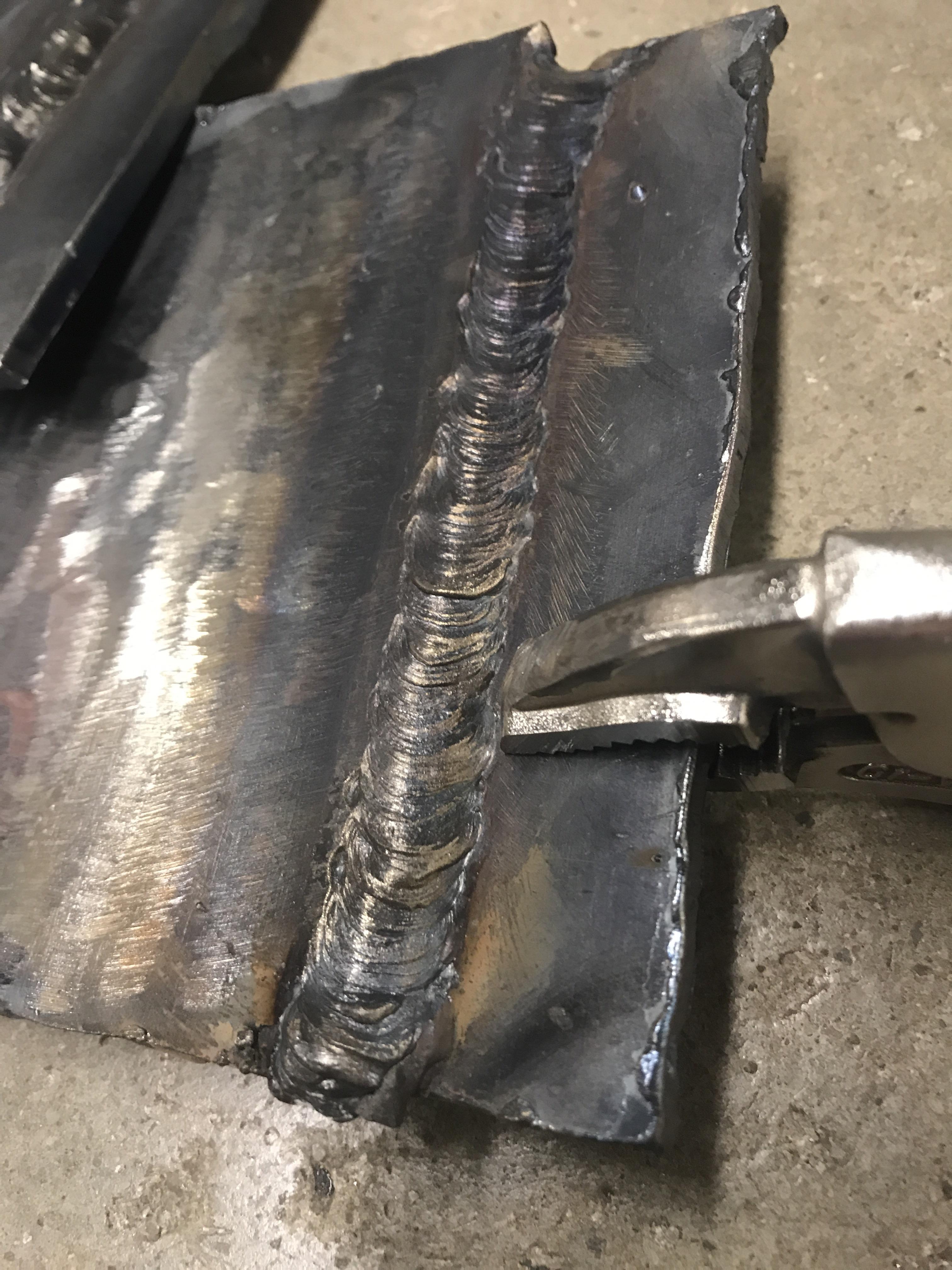 Learning to run 7018 vertical r/Welding