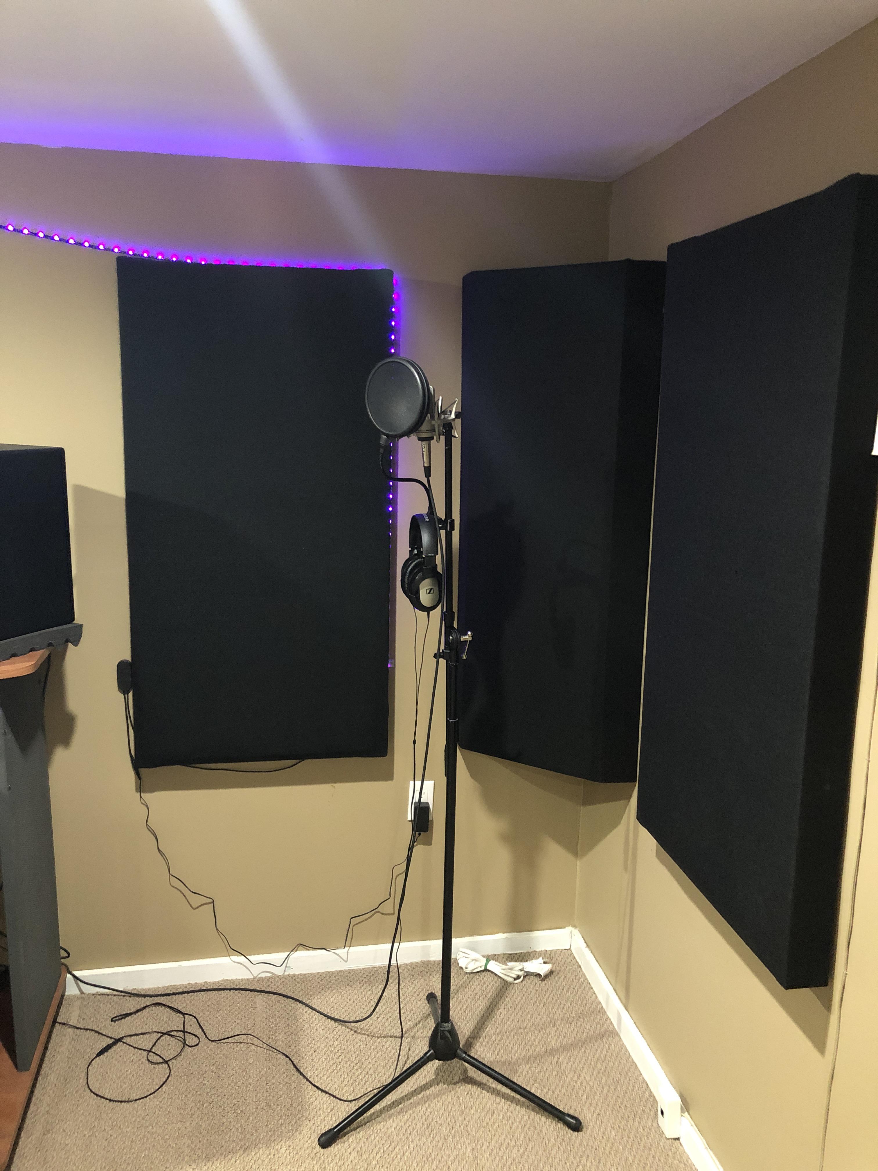 Is this a good setup for recording vocals? Room is treated, considering