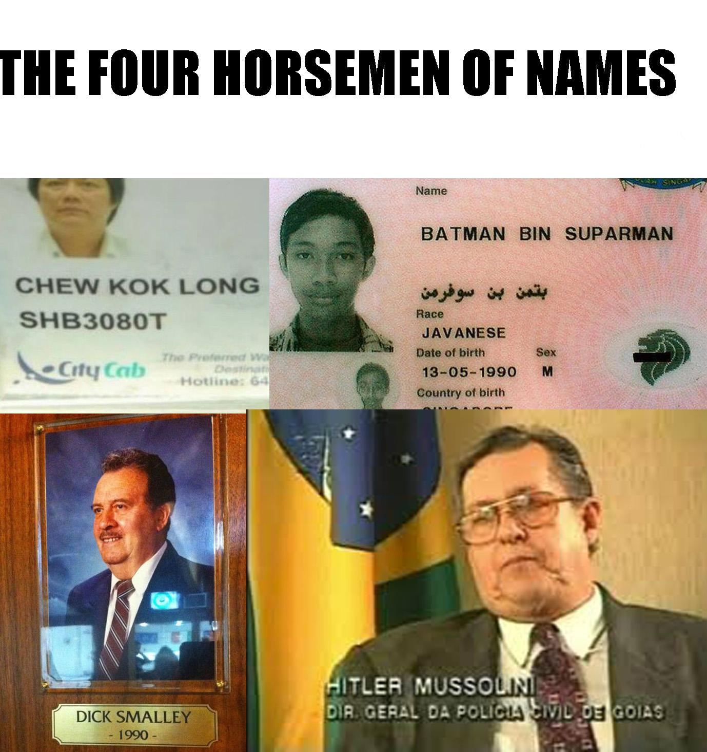 some of the best names ever memes