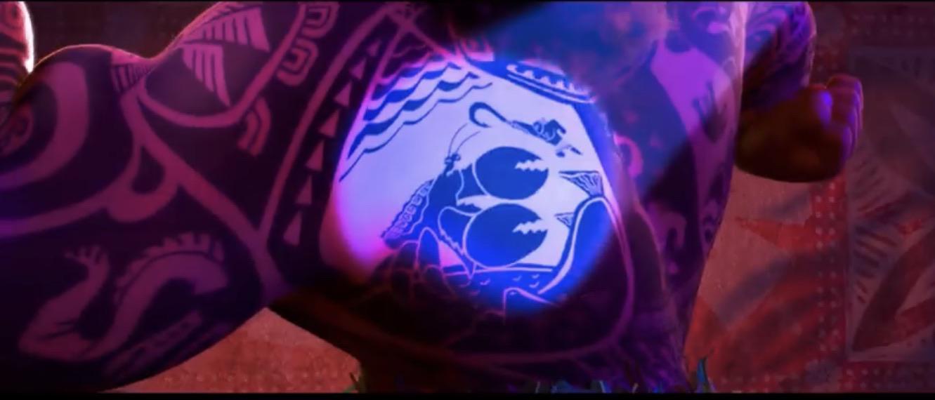 In the Disney movie “Moana” (2016) during the song “You’re you