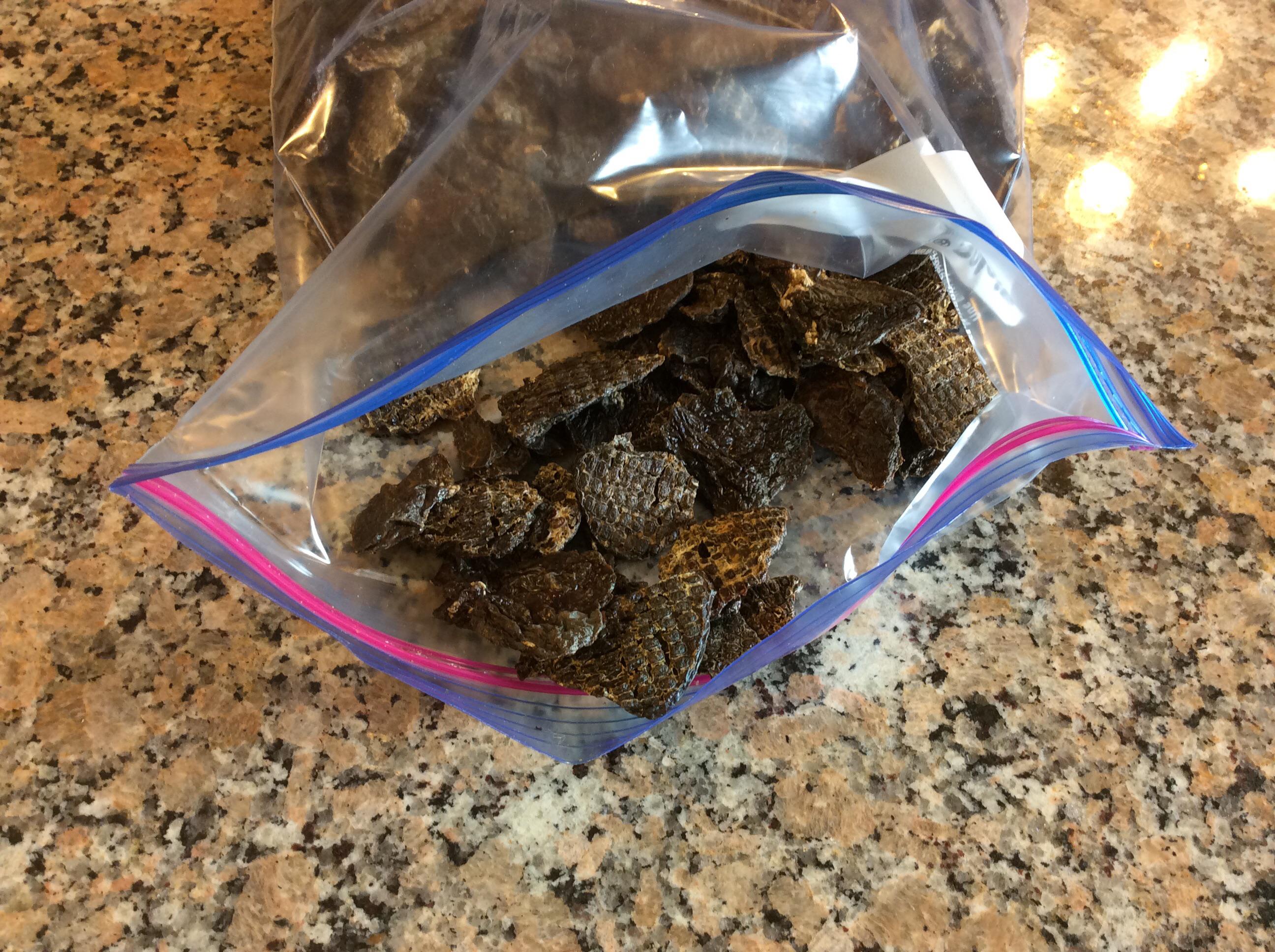 3 pounds of chicken livers dehydrated for dog treats r/dehydrating