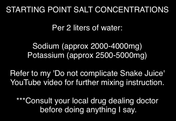 SNAKE JUICE IS SIMPLE! snakejuice