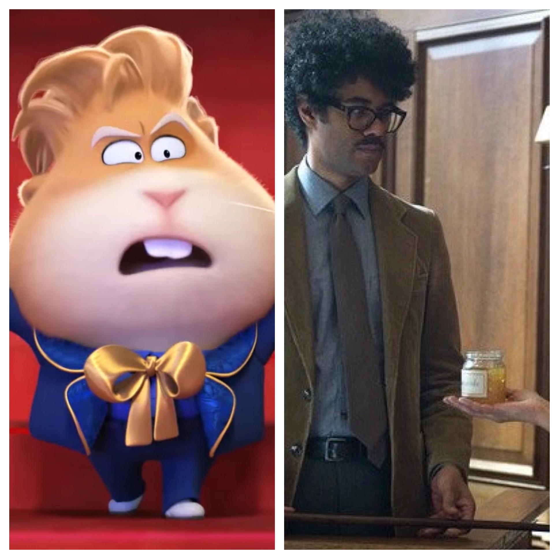 In The Bad Guys (2022), the voice of Professor Marmalade is provided by