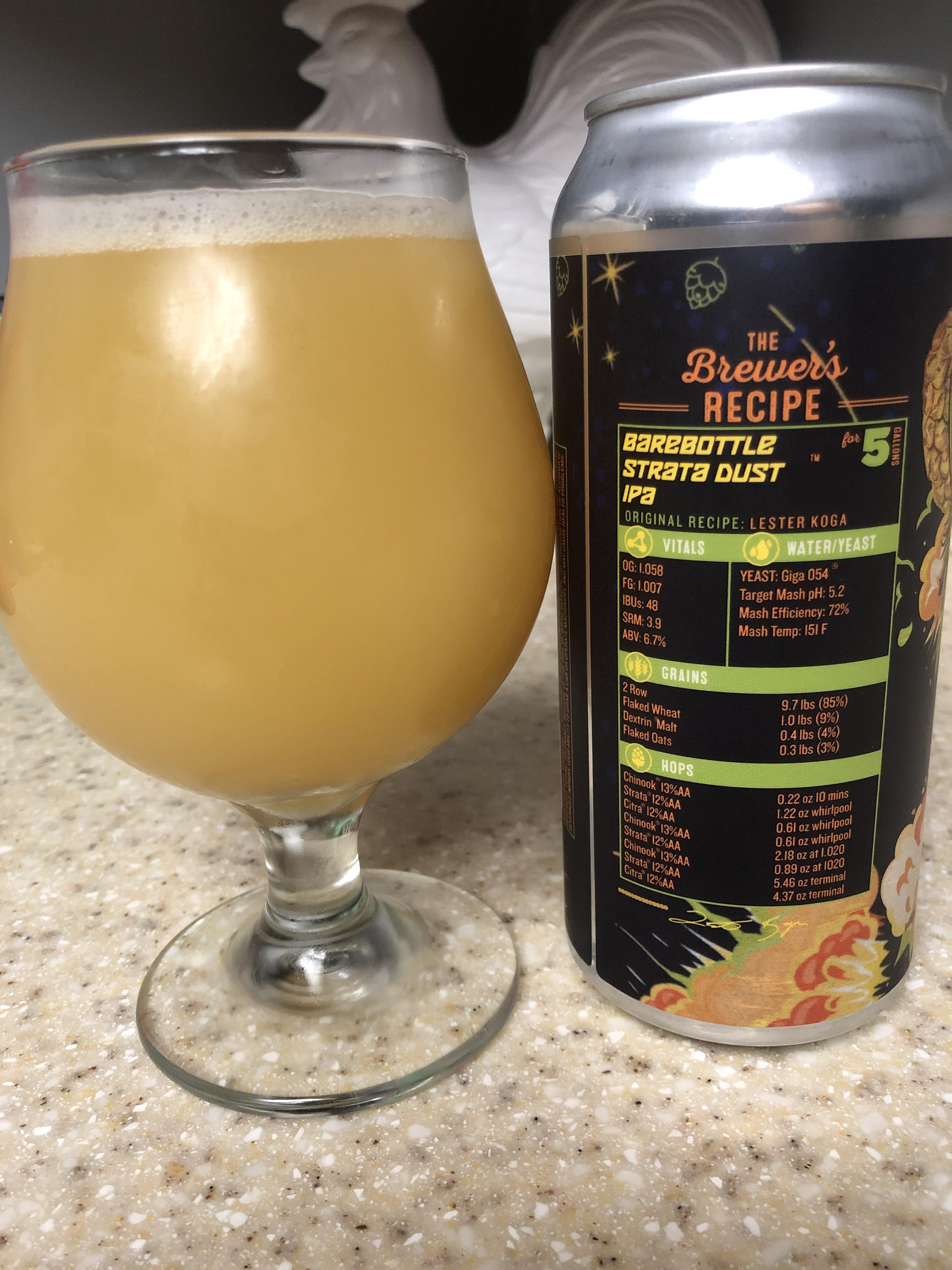 Another bare bottle juice bomb. Recipe on can for the home brewers r