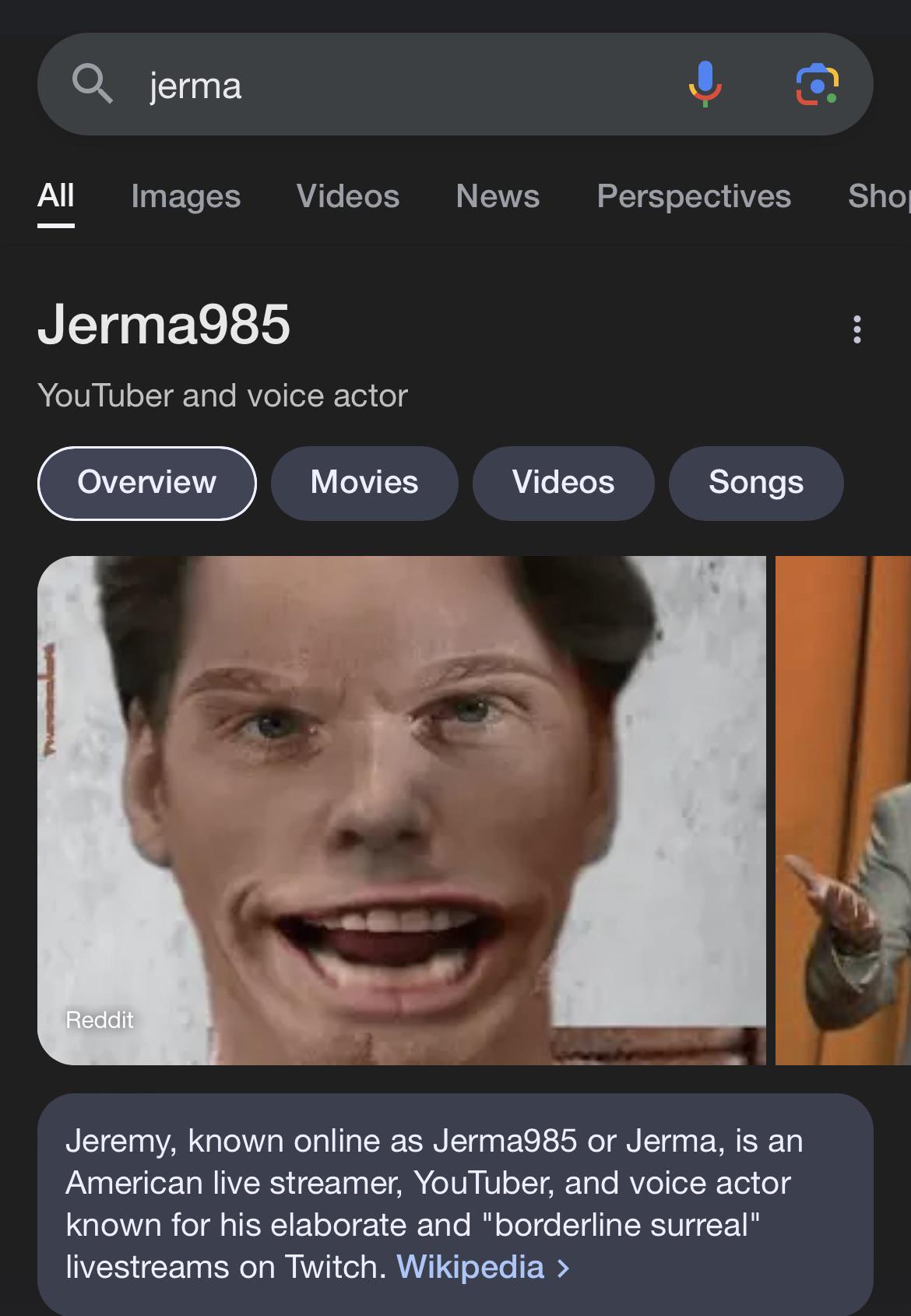 this is what happens when you google “jerma” r/Jerma(03)