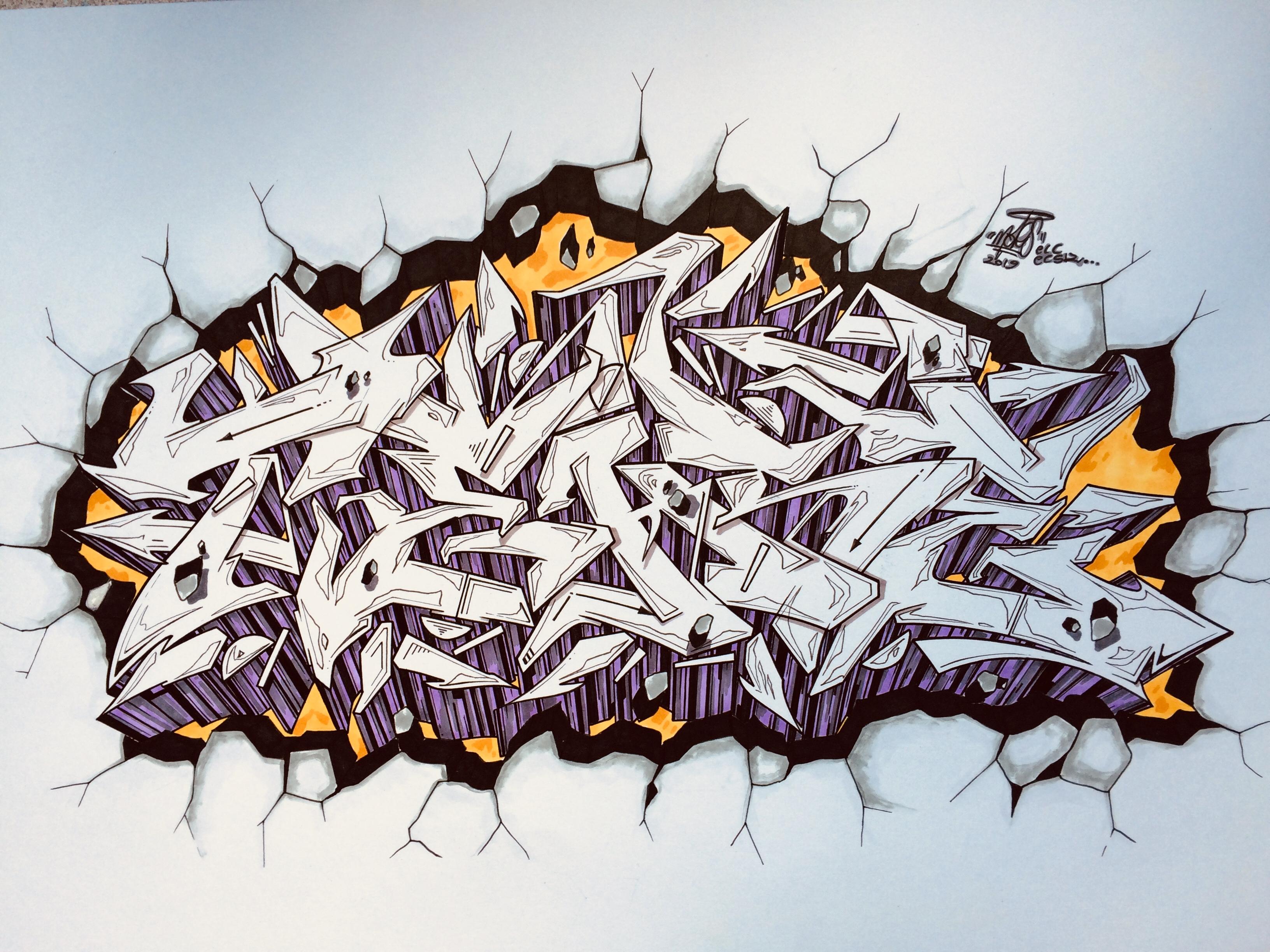 Many hours later..... blackbookgraffiti