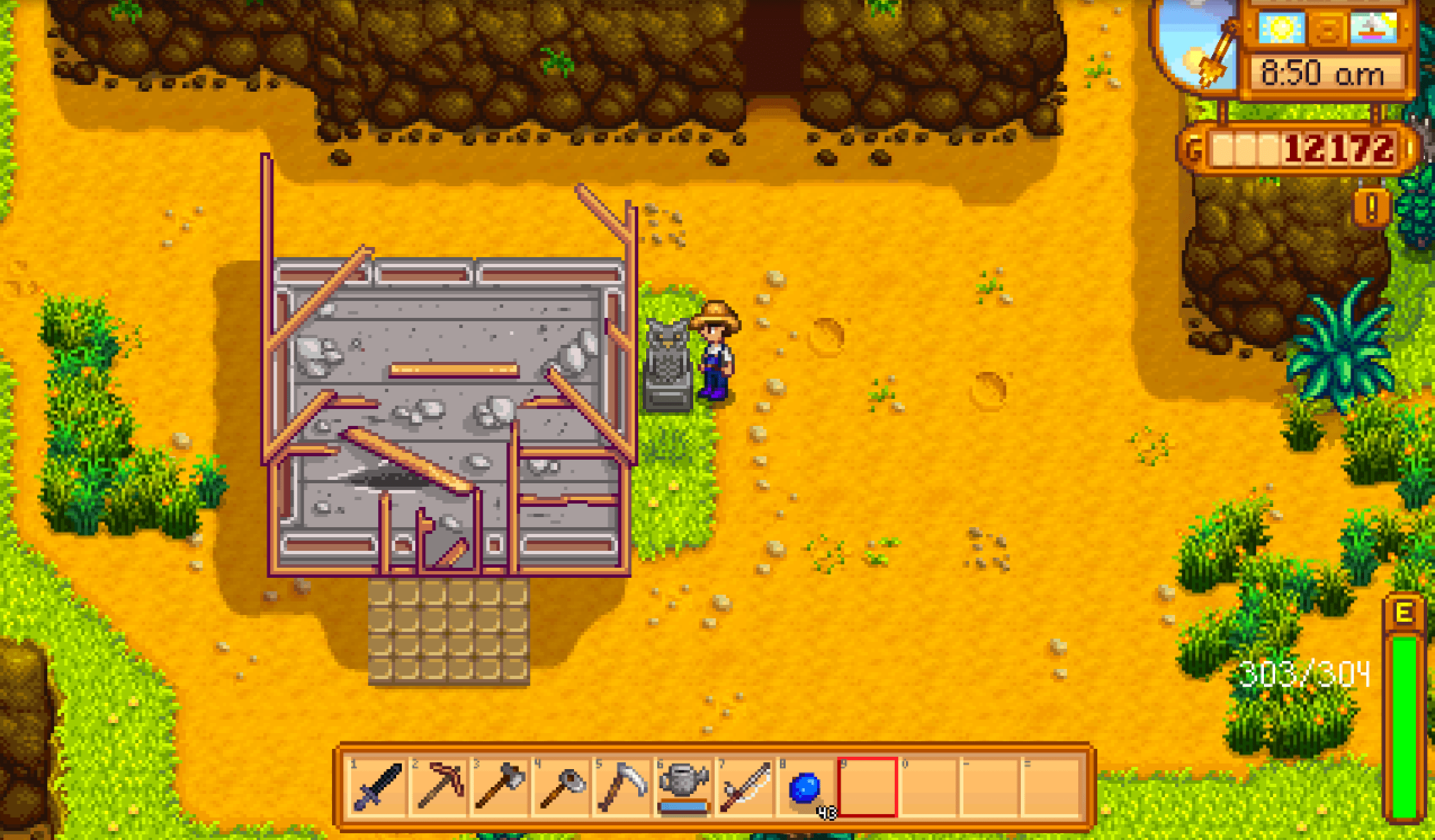 Summer 18 Year 1, Hilltop Farm, I got the stone owl statue random event