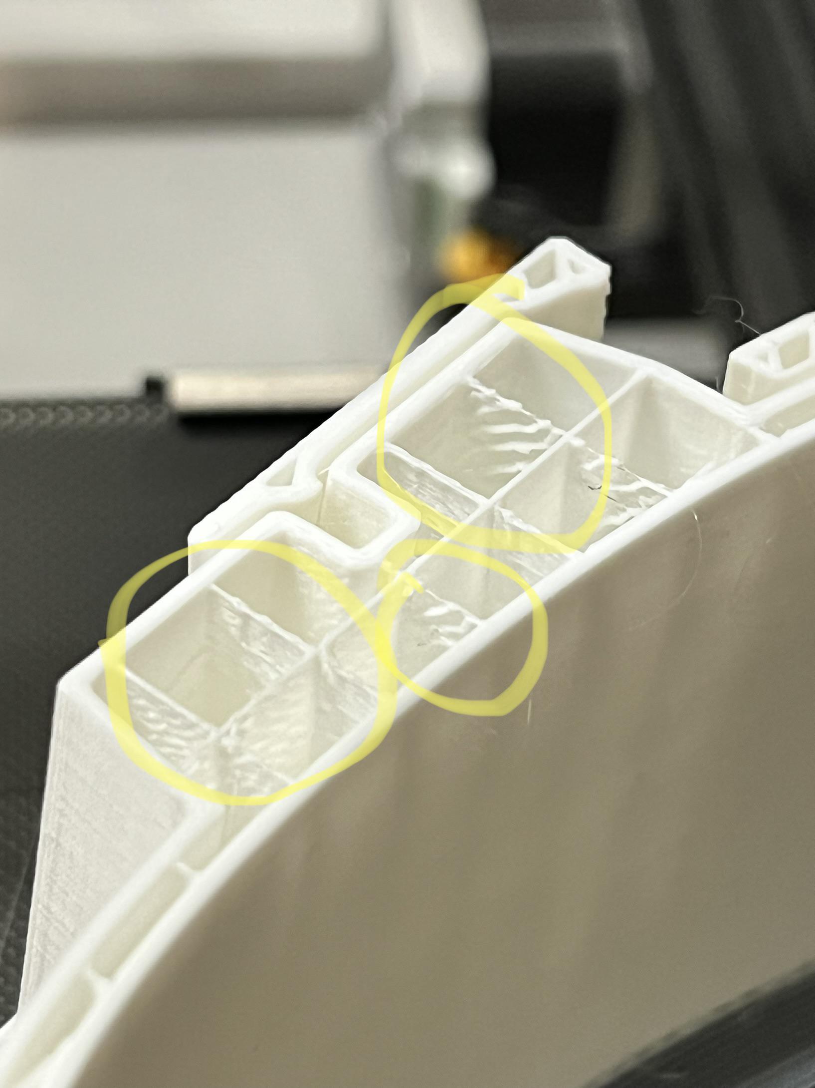I’m using a cr10v2 with Cura and I’m printing a helmet with 10 infill