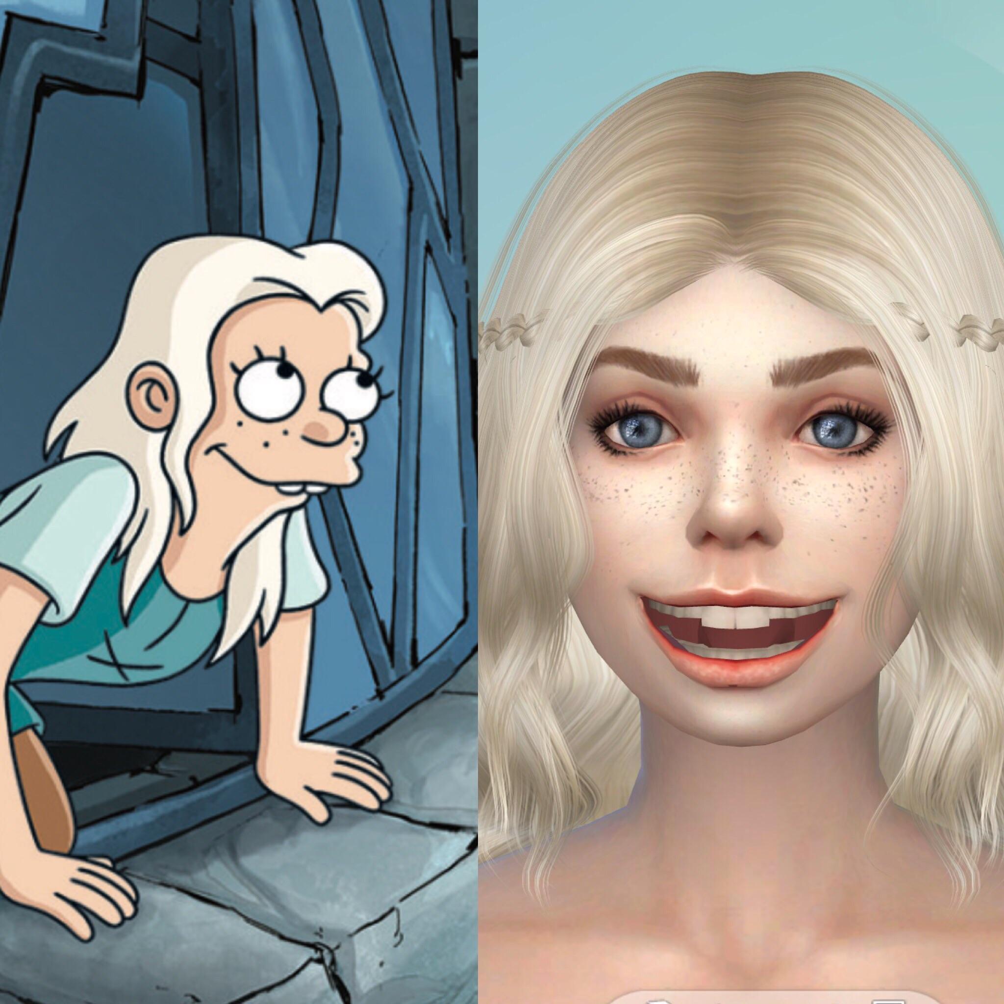 Princess Bean from Disenchantment r/thesims