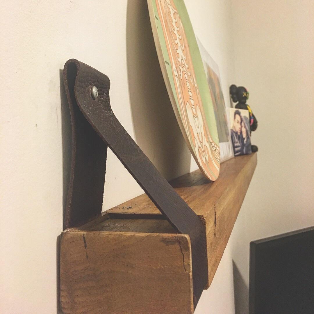 Made a Teak shelf from scraps. r/somethingimade
