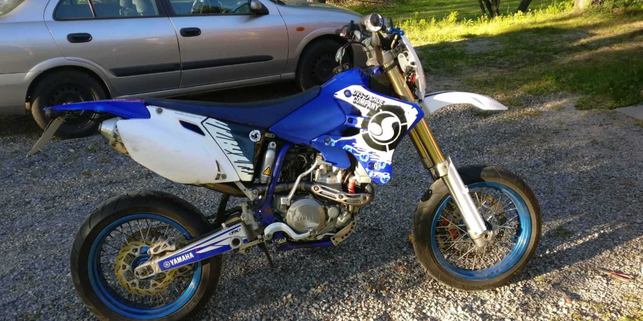 Not my first supermoto, but my first 450cc supermoto! supermoto