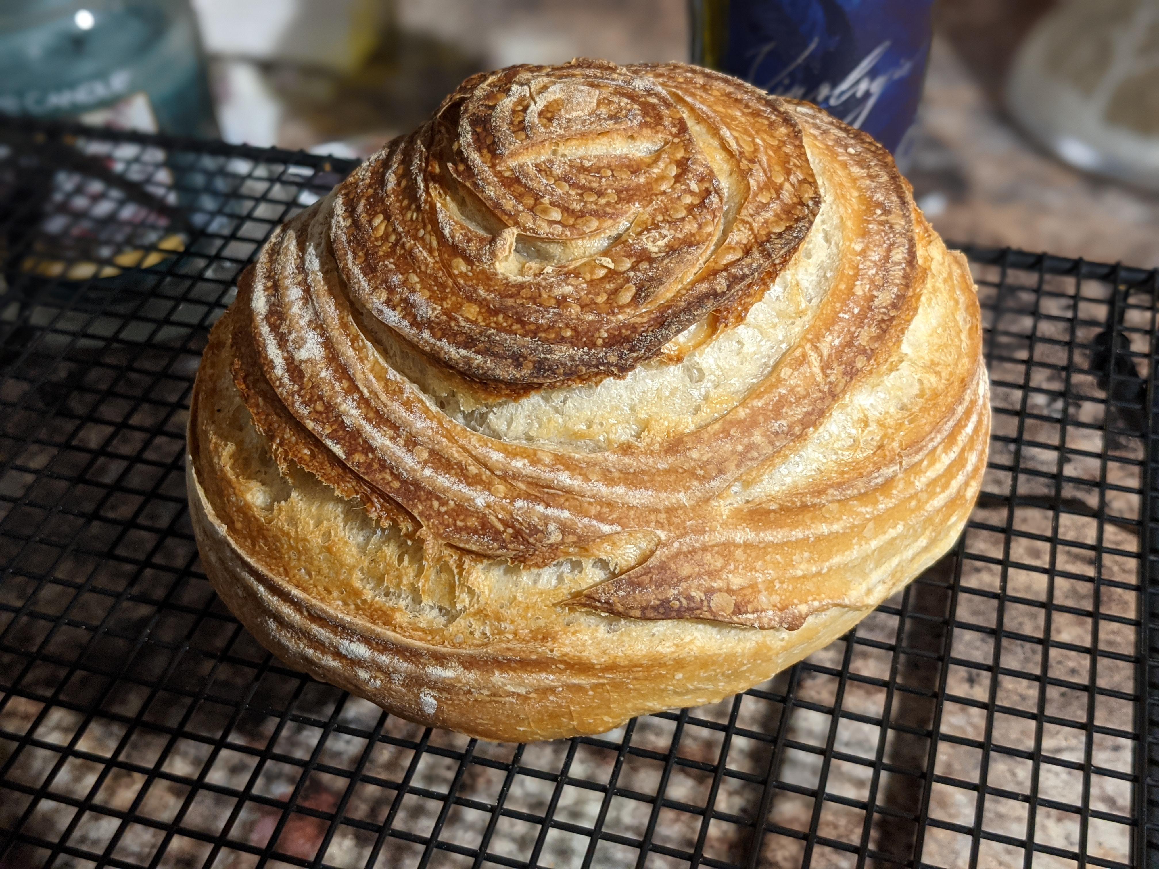 Sourdough boule r/Breadit