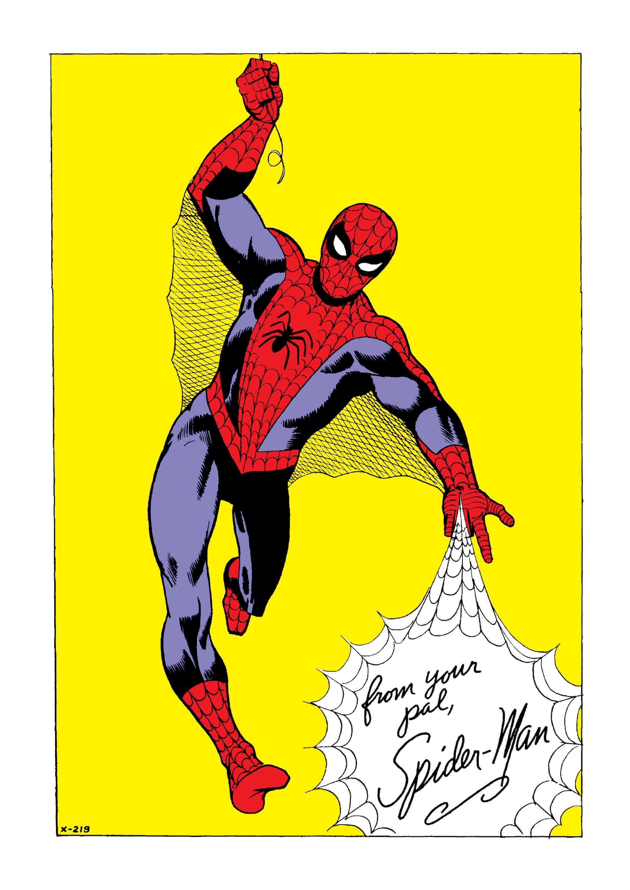 Lovely Steve Ditko SpiderMan Pinup (Iss. 3, 1963) Spiderman