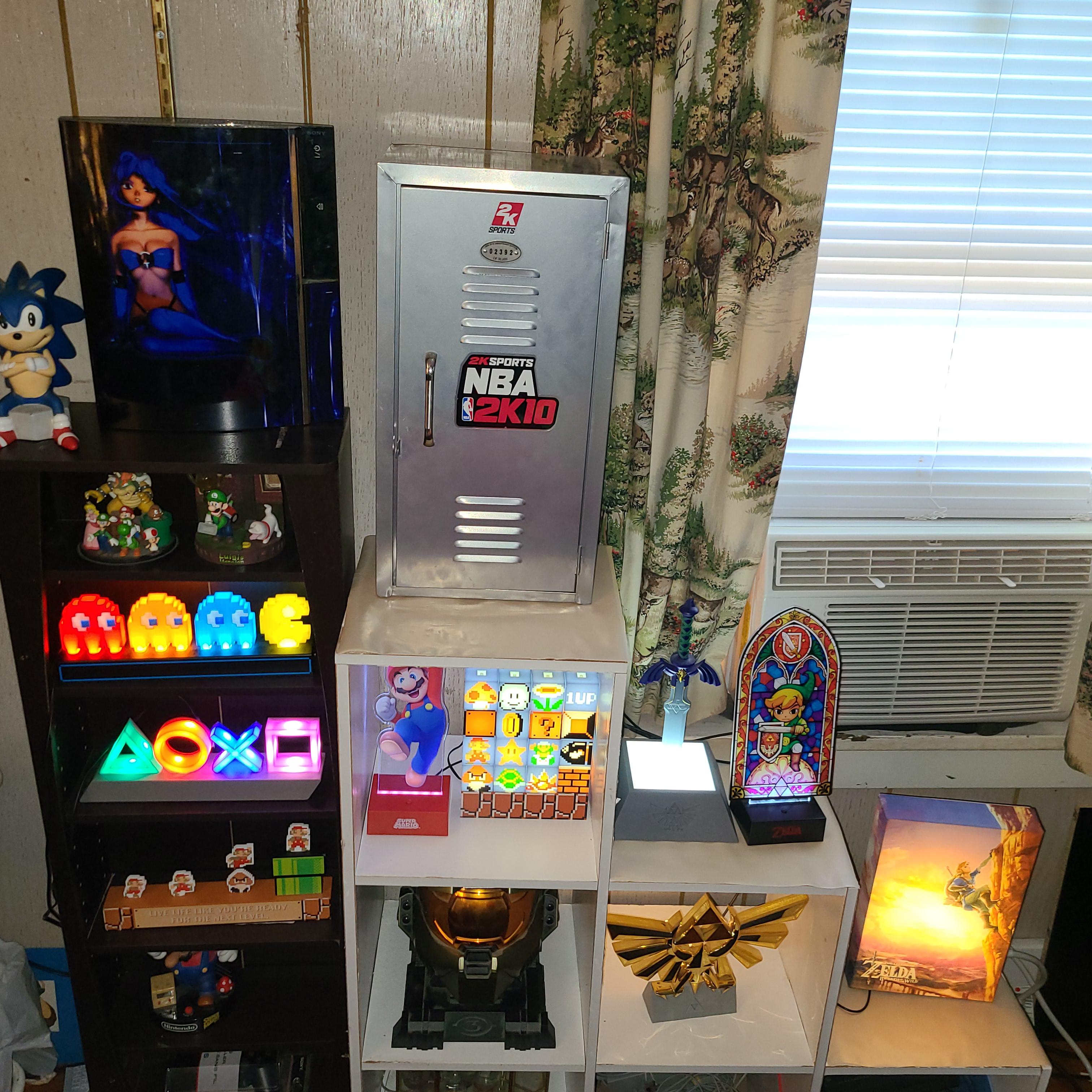 white cube shelf that was in the curb r/gamecollecting