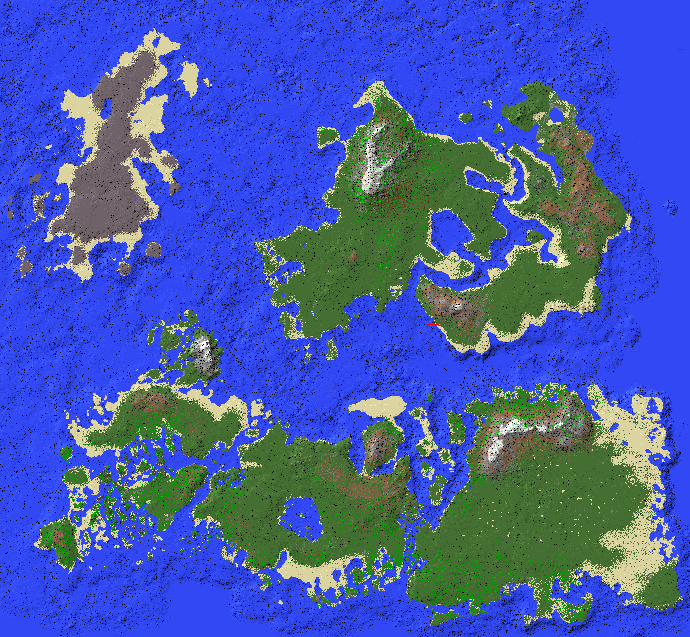 Minecraft custom map with Mushroom Island. r/Minecraftbuilds